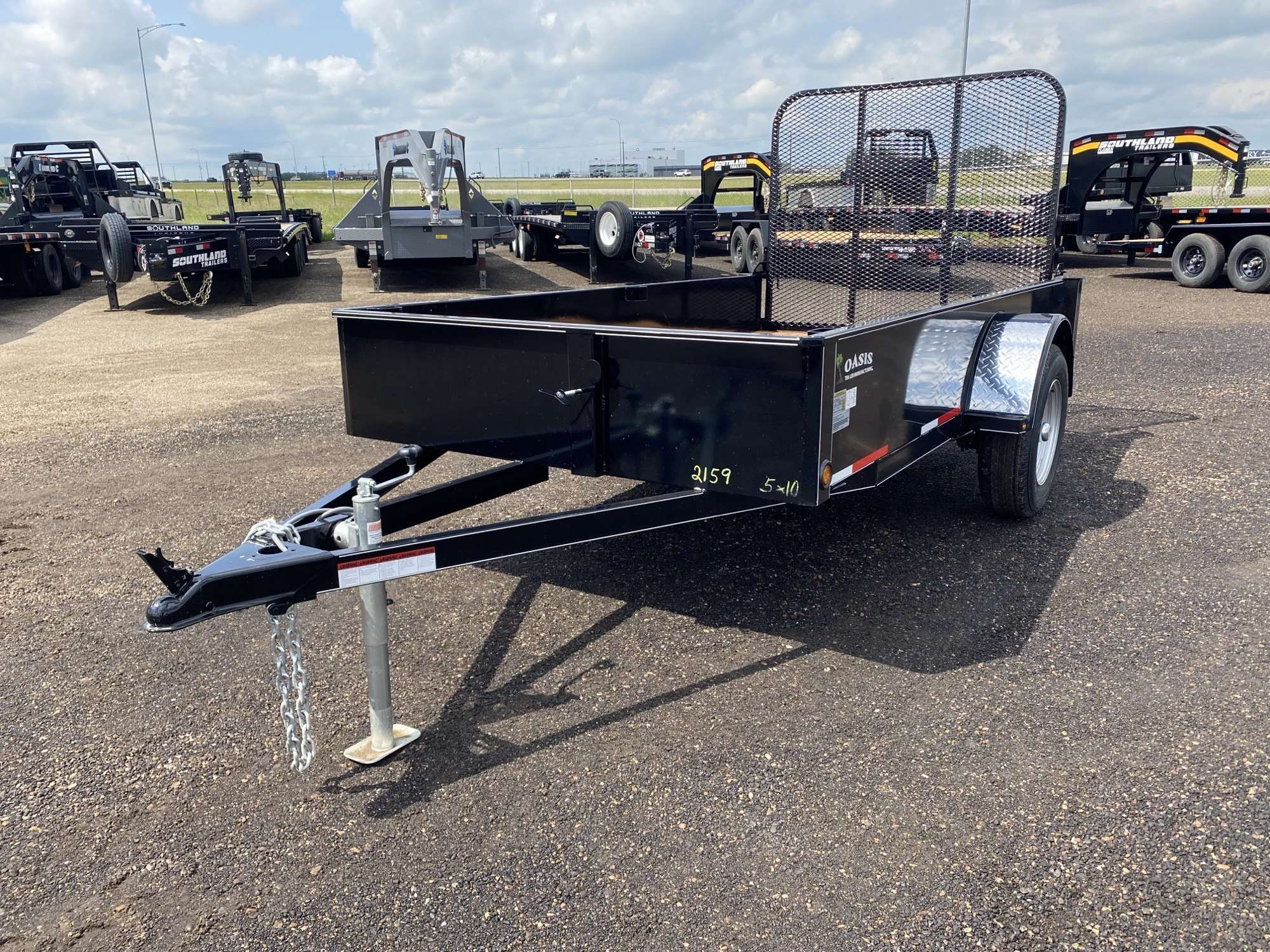 2025 Oasis 5'x10' Economy Utility Trailer
