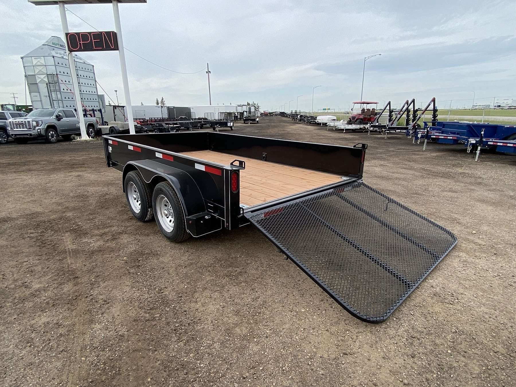 2025 Oasis 6'x12' Economy Utility Trailer