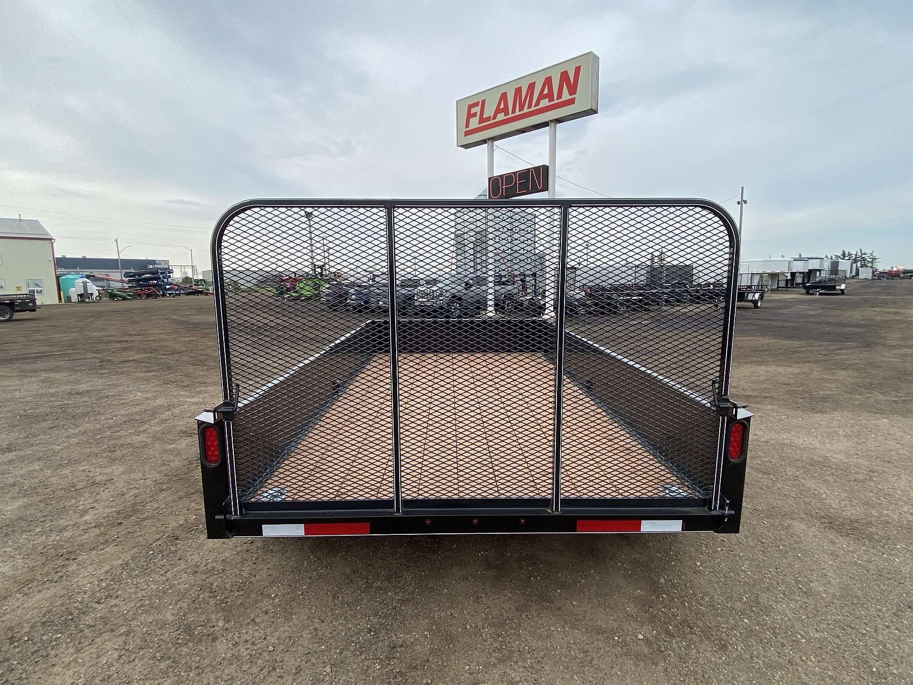 2025 Oasis 6'x12' Economy Utility Trailer