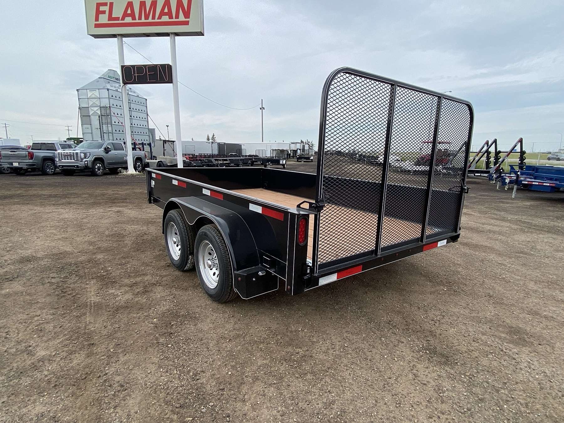 2025 Oasis 6'x12' Economy Utility Trailer