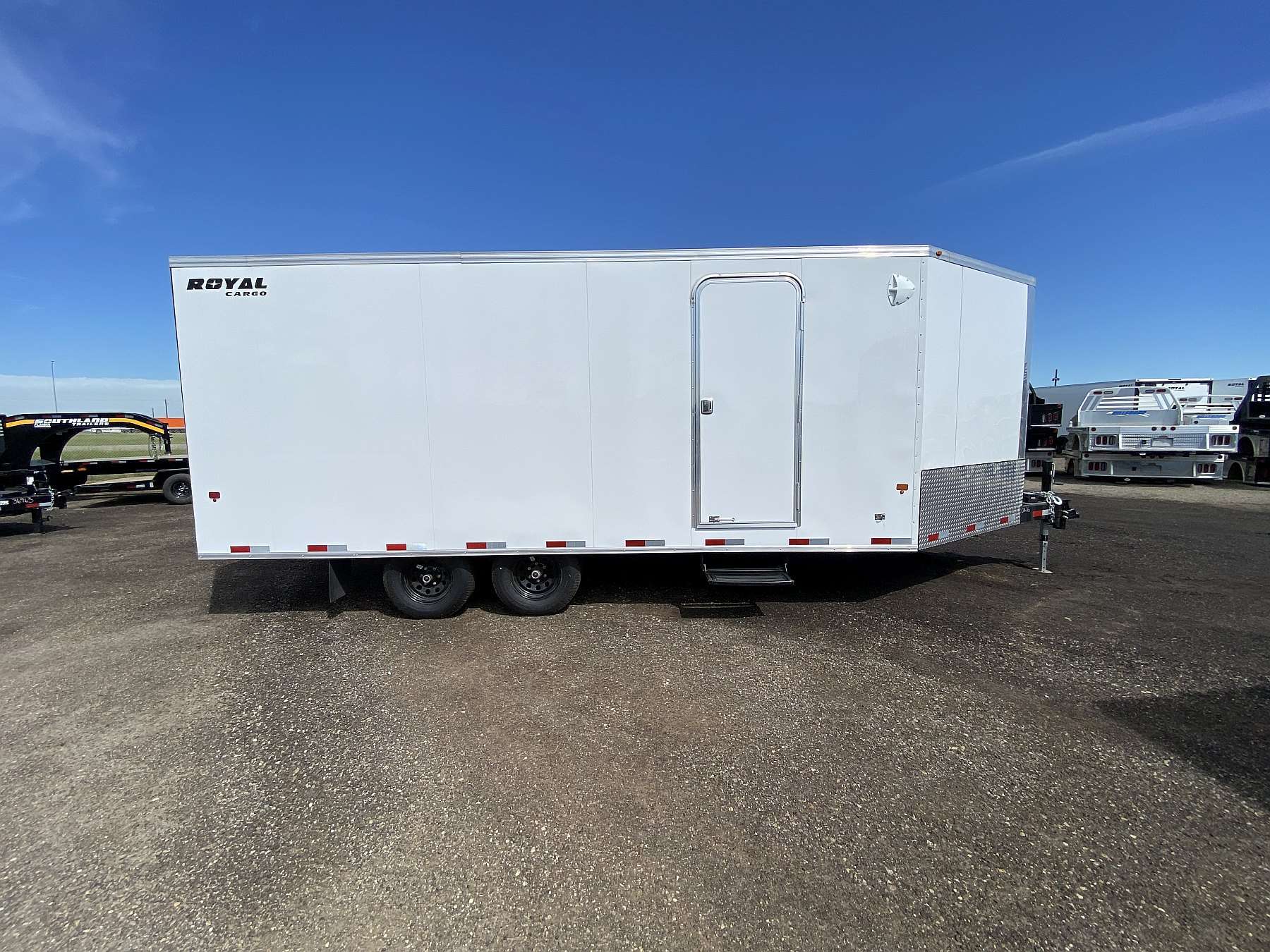 2025 Royal 8'x18' + 4' Enclosed Sled Trailer