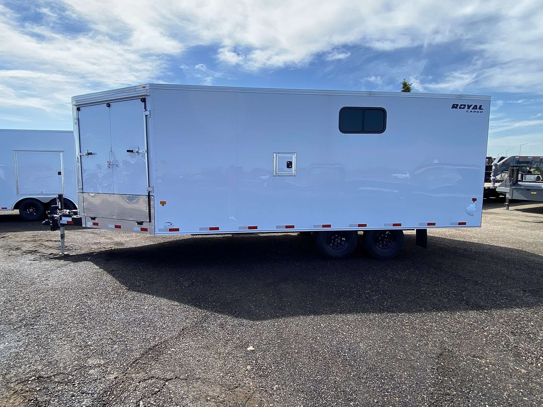 2025 Royal 8'x18' + 4' Enclosed Sled Trailer