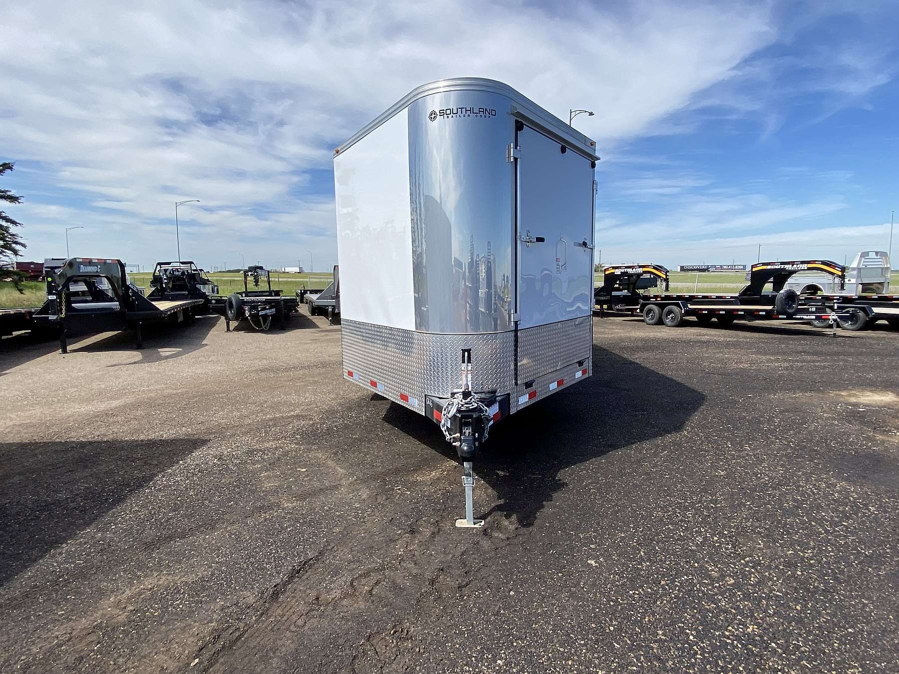 2025 Royal 8'x18' + 4' Enclosed Sled Trailer