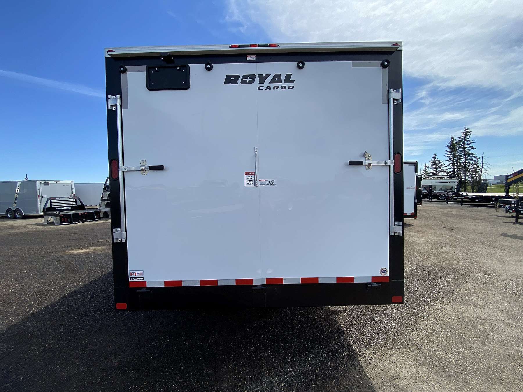 2025 Royal 8'x18' + 4' Enclosed Sled Trailer