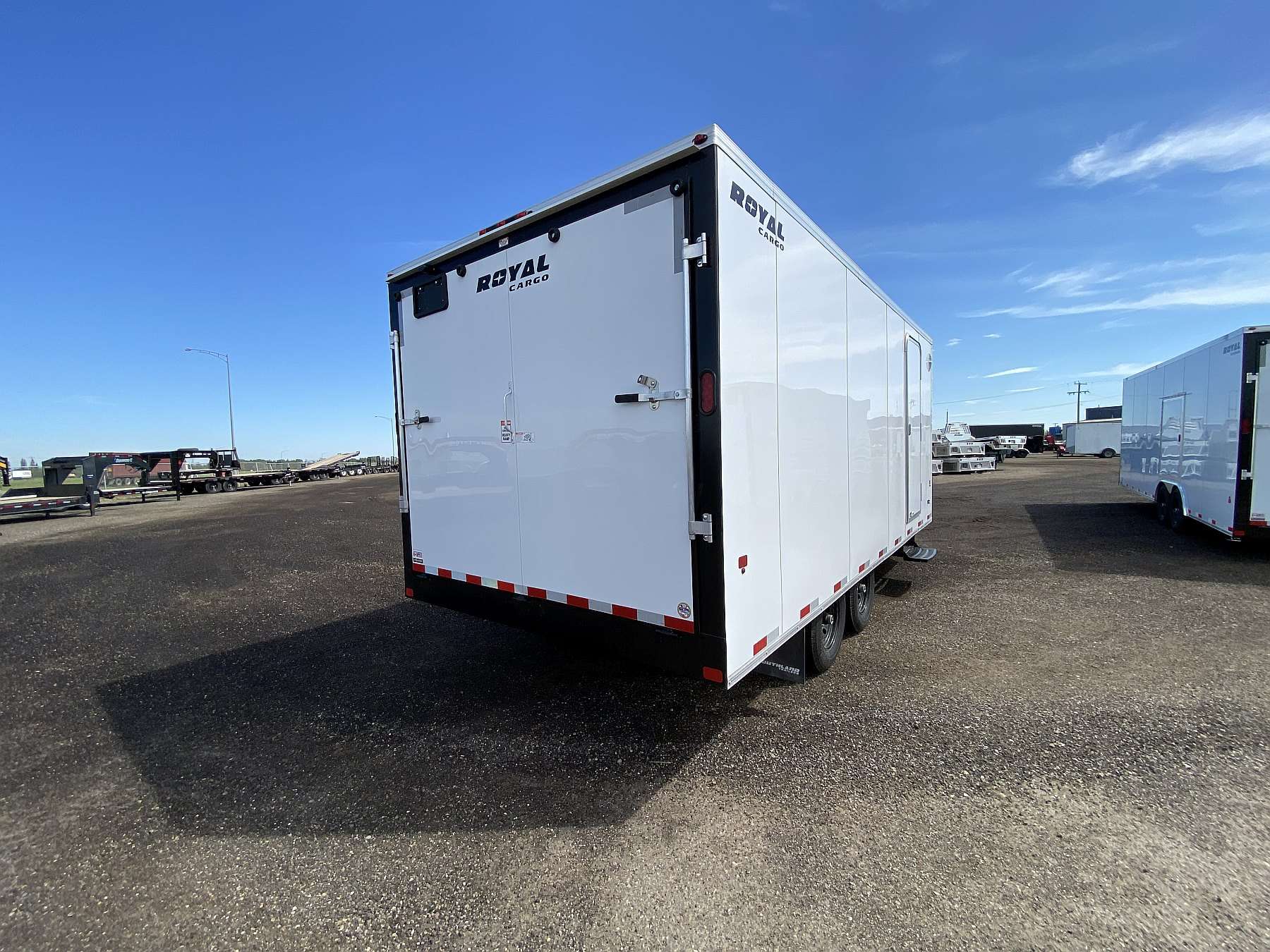 2025 Royal 8'x18' + 4' Enclosed Sled Trailer