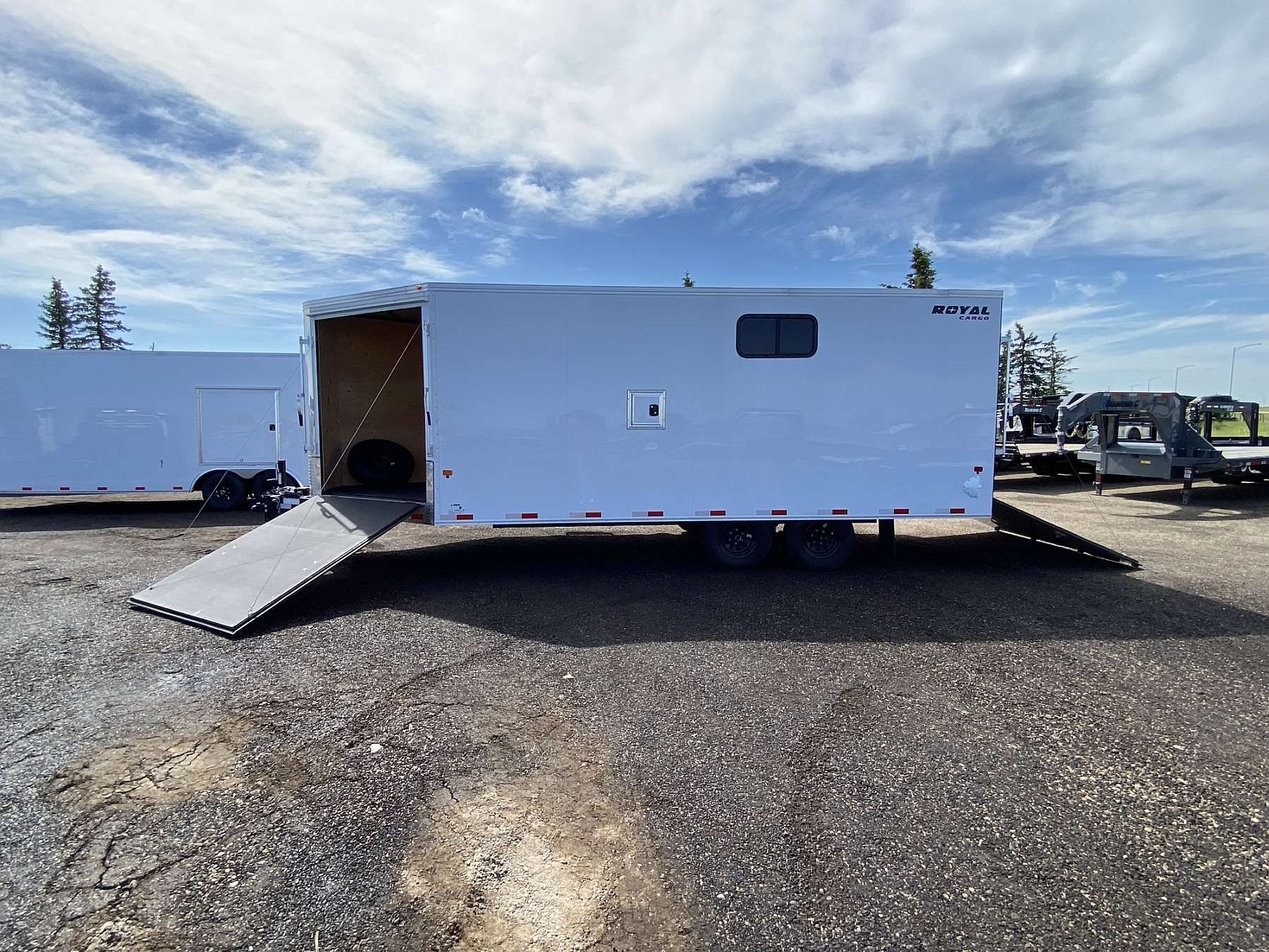 2025 Royal 8'x18' + 4' Enclosed Sled Trailer