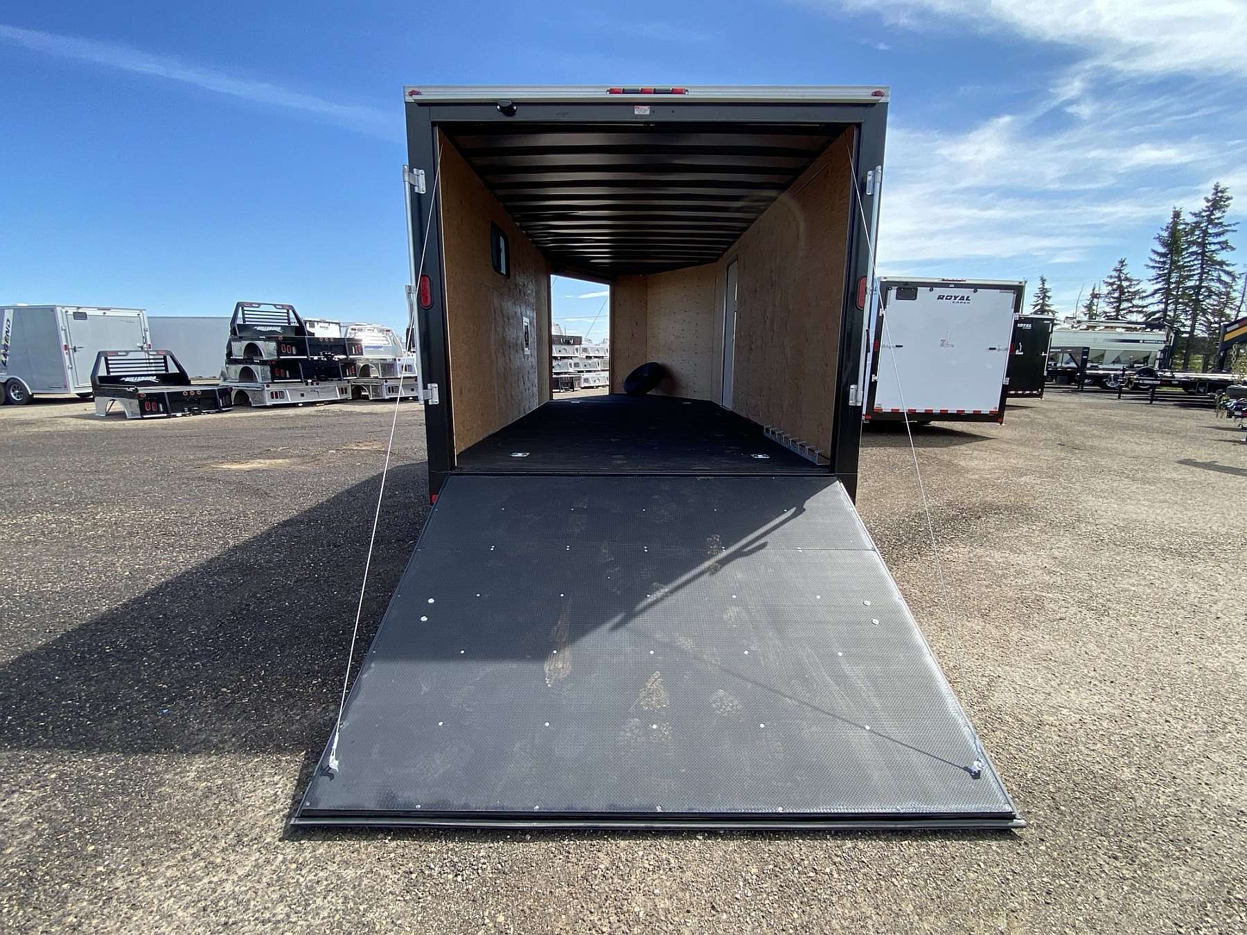 2025 Royal 8'x18' + 4' Enclosed Sled Trailer