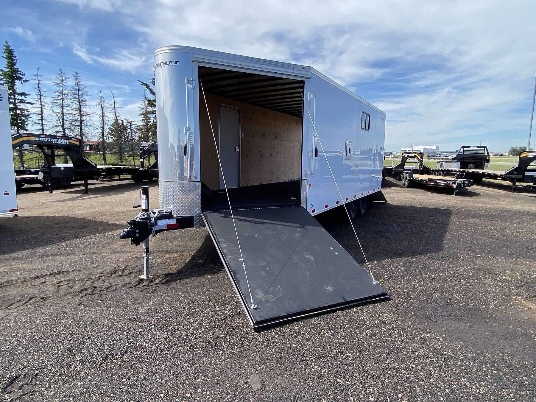 2025 Royal 8'x18' + 4' Enclosed Sled Trailer