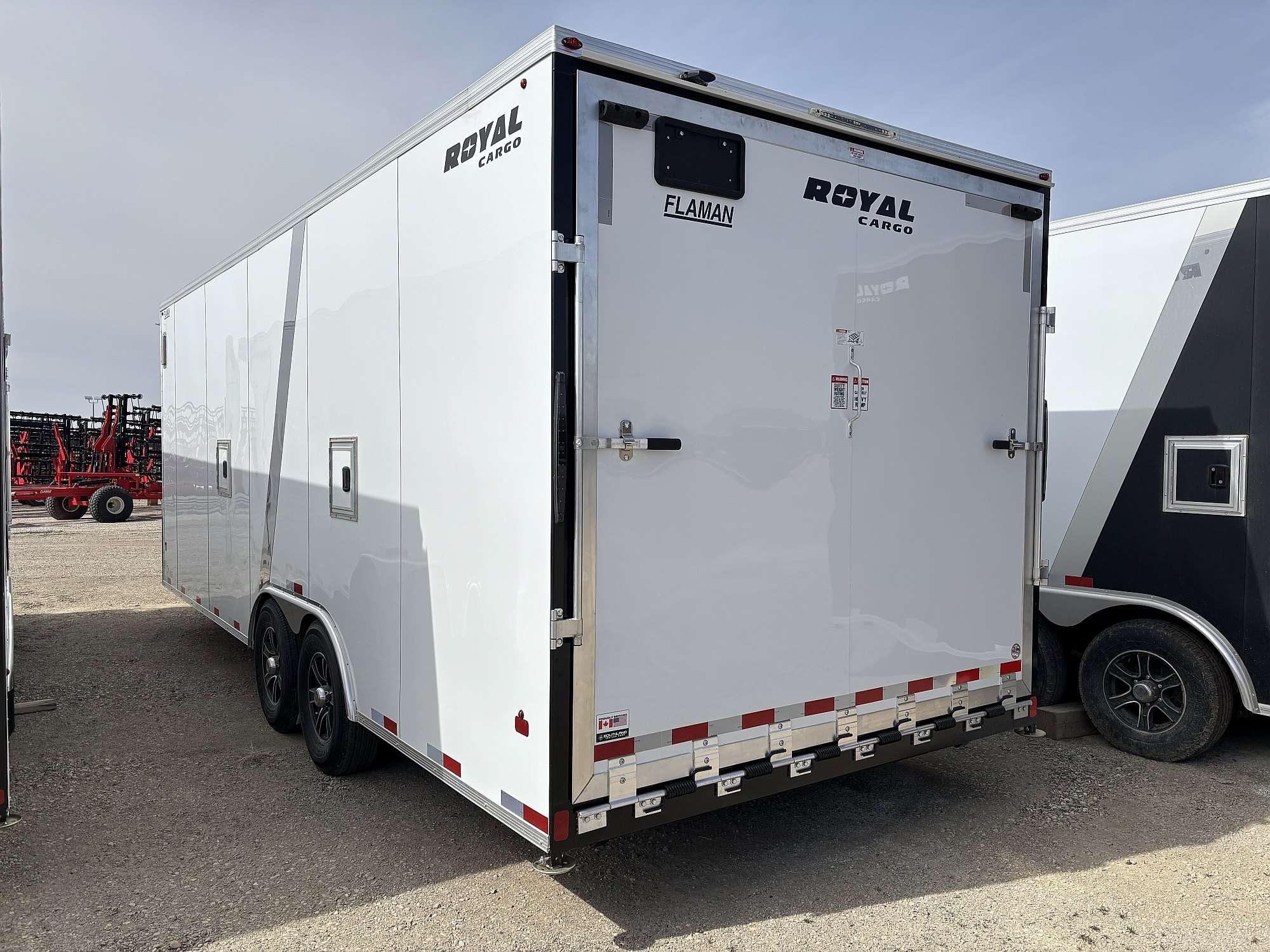 2025 Royal 8'x22' + 4' Enclosed Sled Trailer