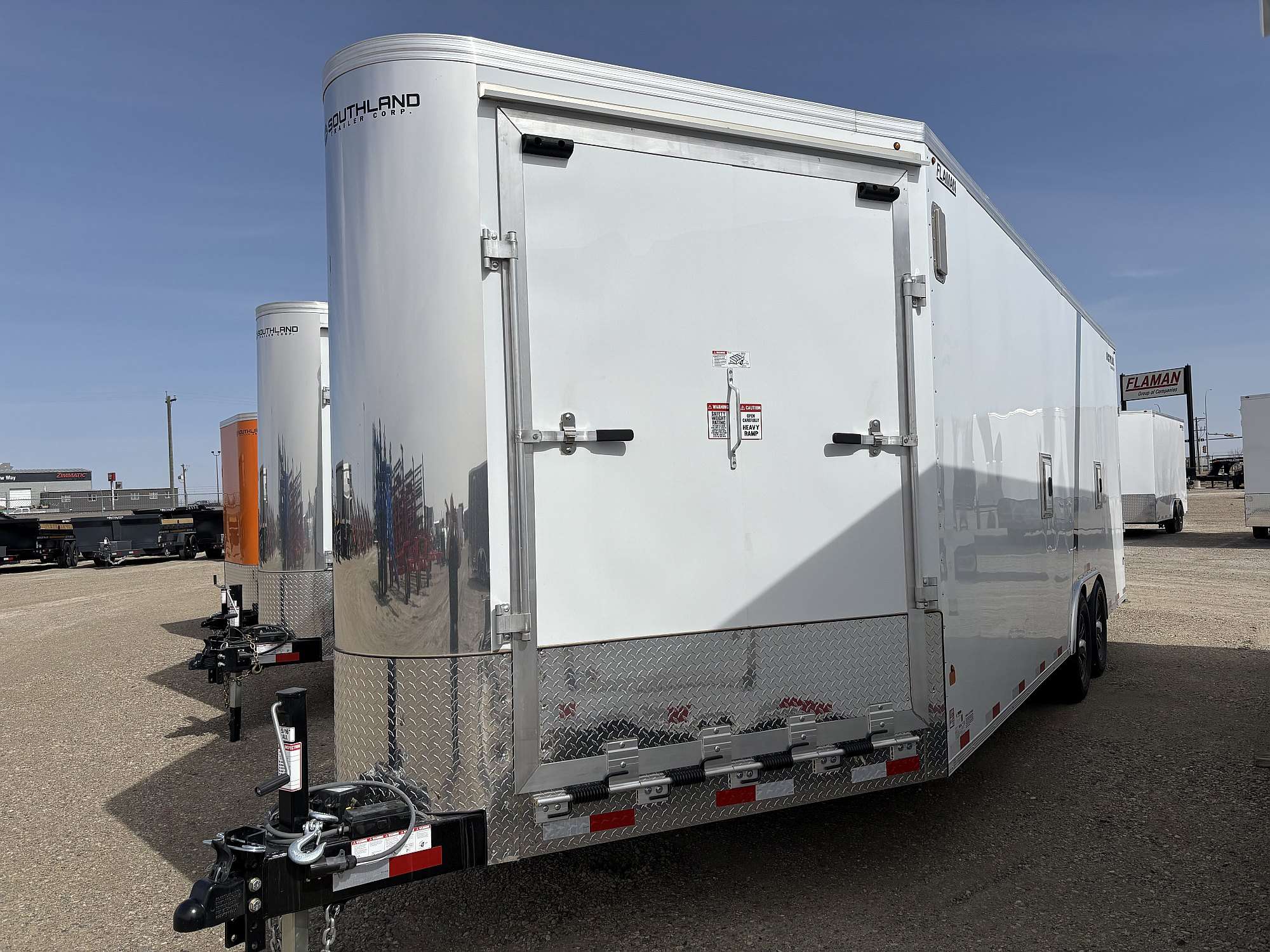 2025 Royal 8'x22' + 4' Enclosed Sled Trailer