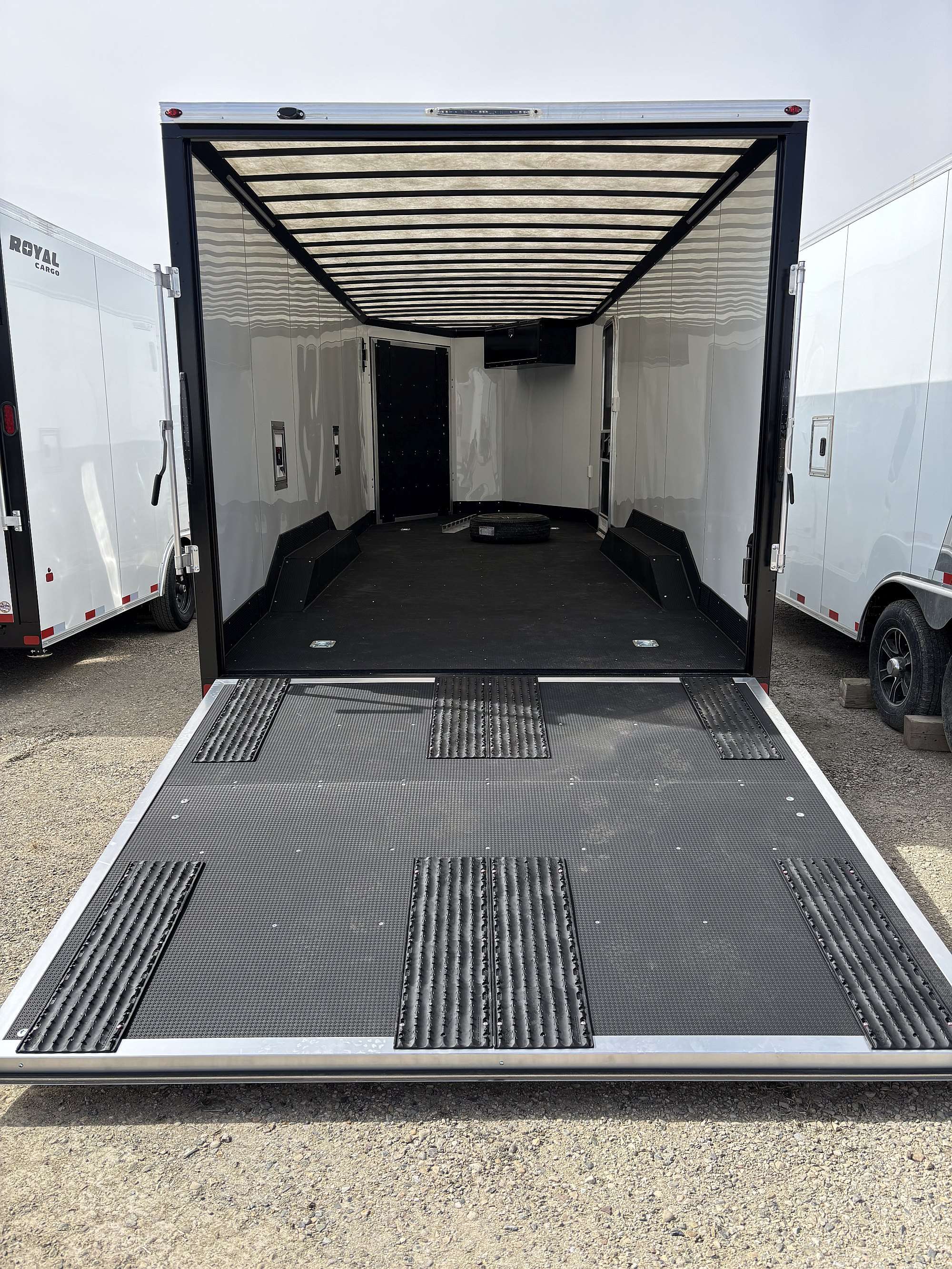 2025 Royal 8'x22' + 4' Enclosed Sled Trailer