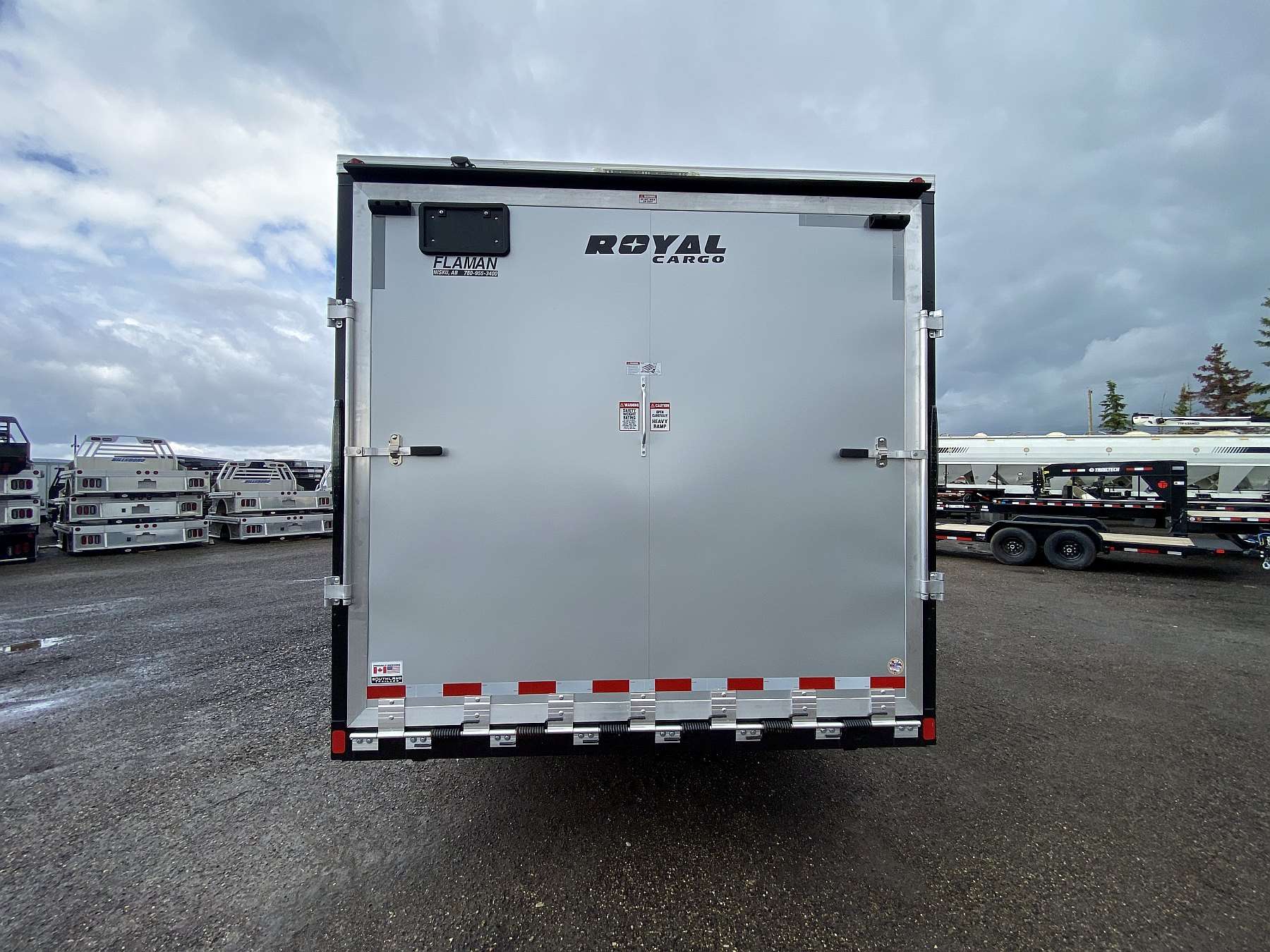 2025 Royal 8'x22' + 4' Enclosed Sled Trailer