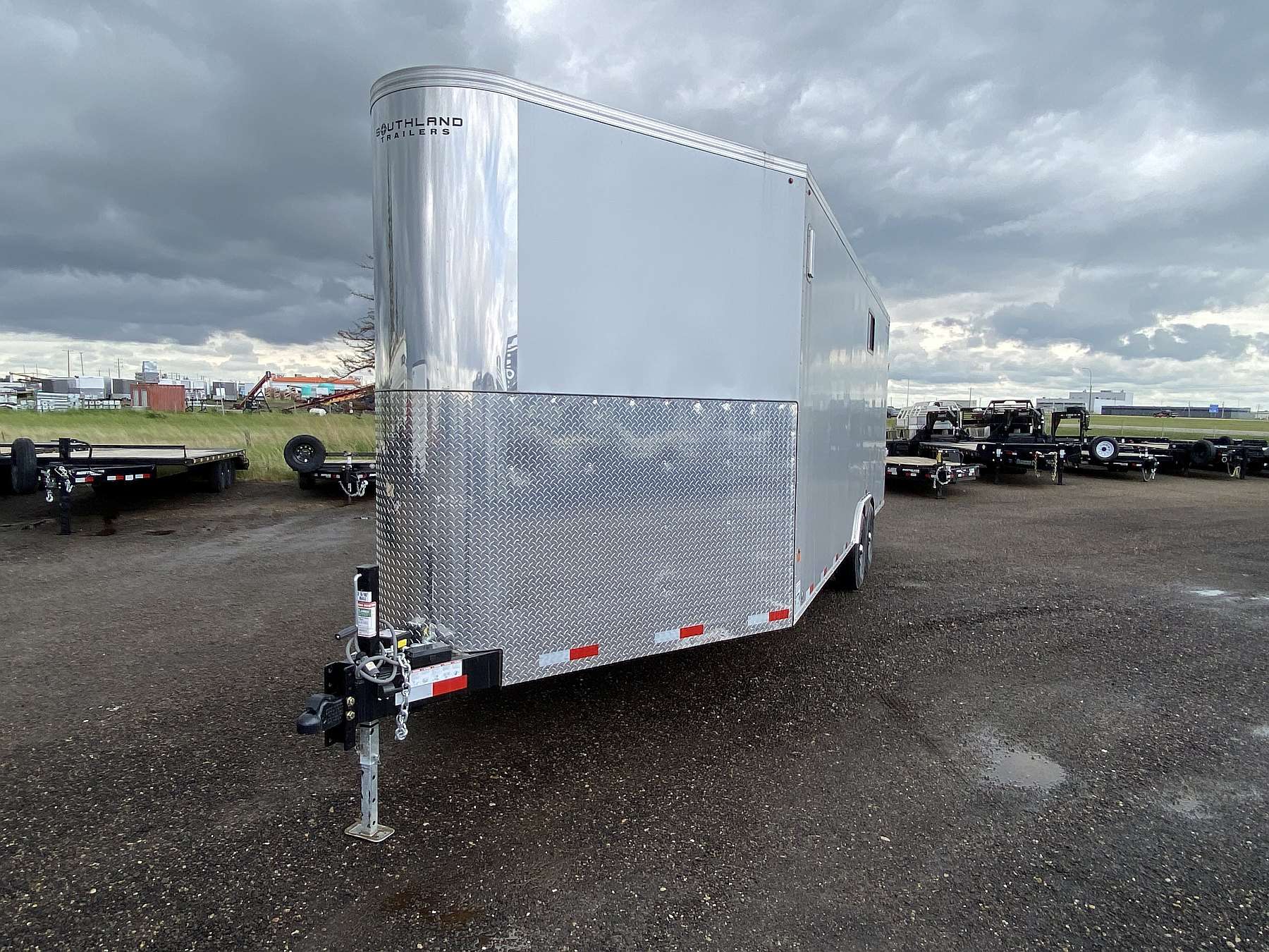 2025 Royal 8'x22' + 4' Enclosed Sled Trailer
