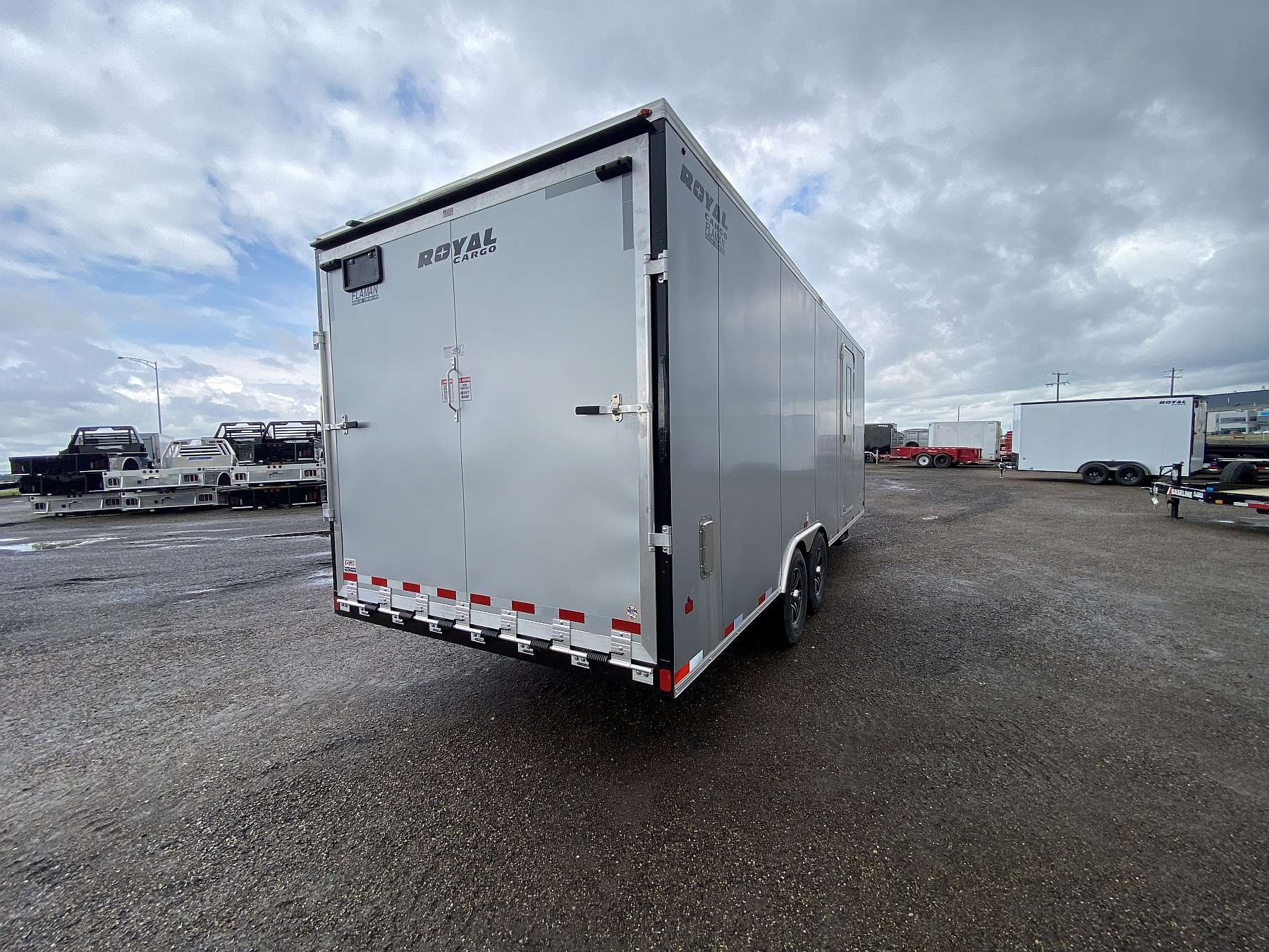 2025 Royal 8'x22' + 4' Enclosed Sled Trailer