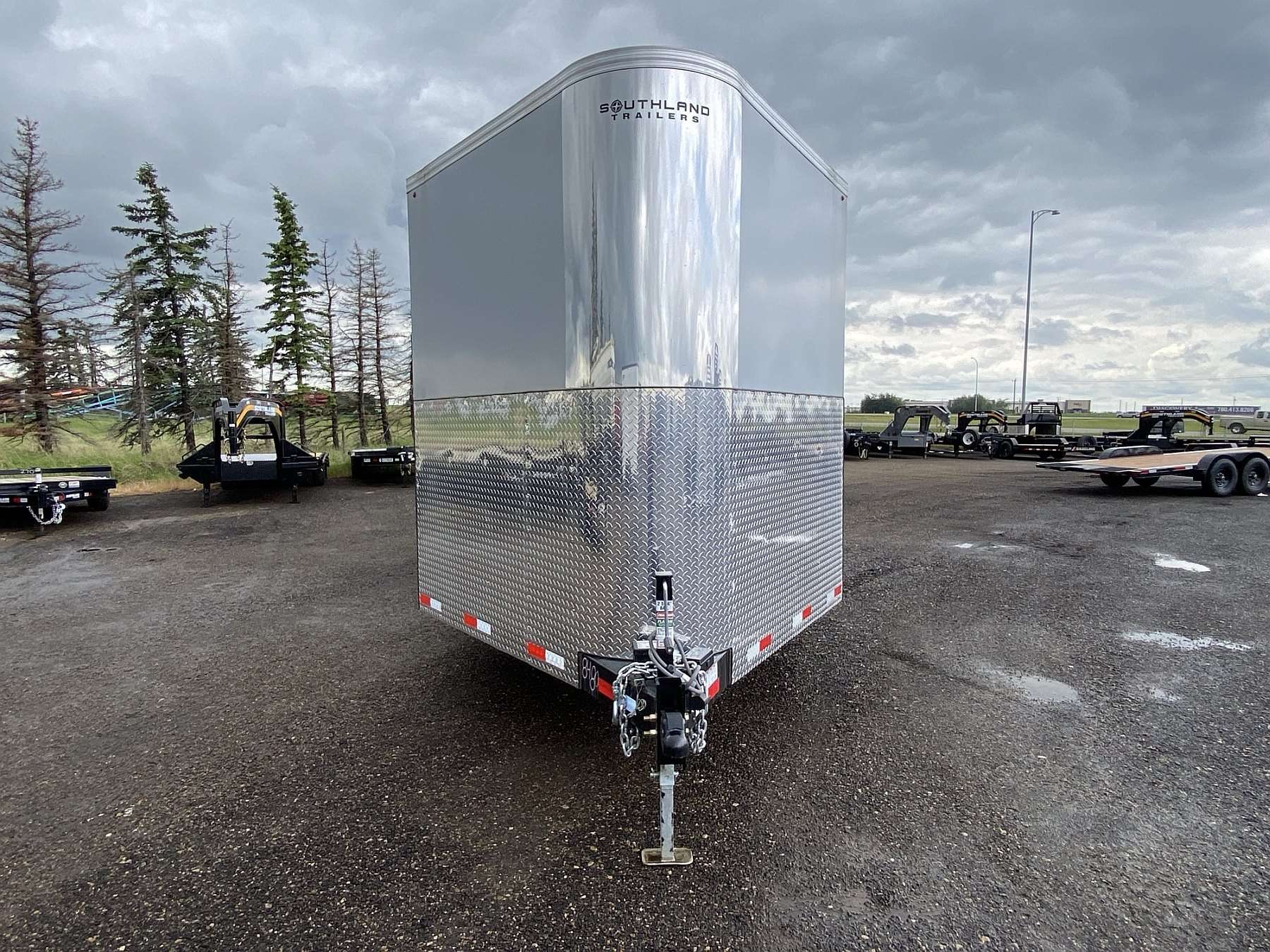 2025 Royal 8'x22' + 4' Enclosed Sled Trailer