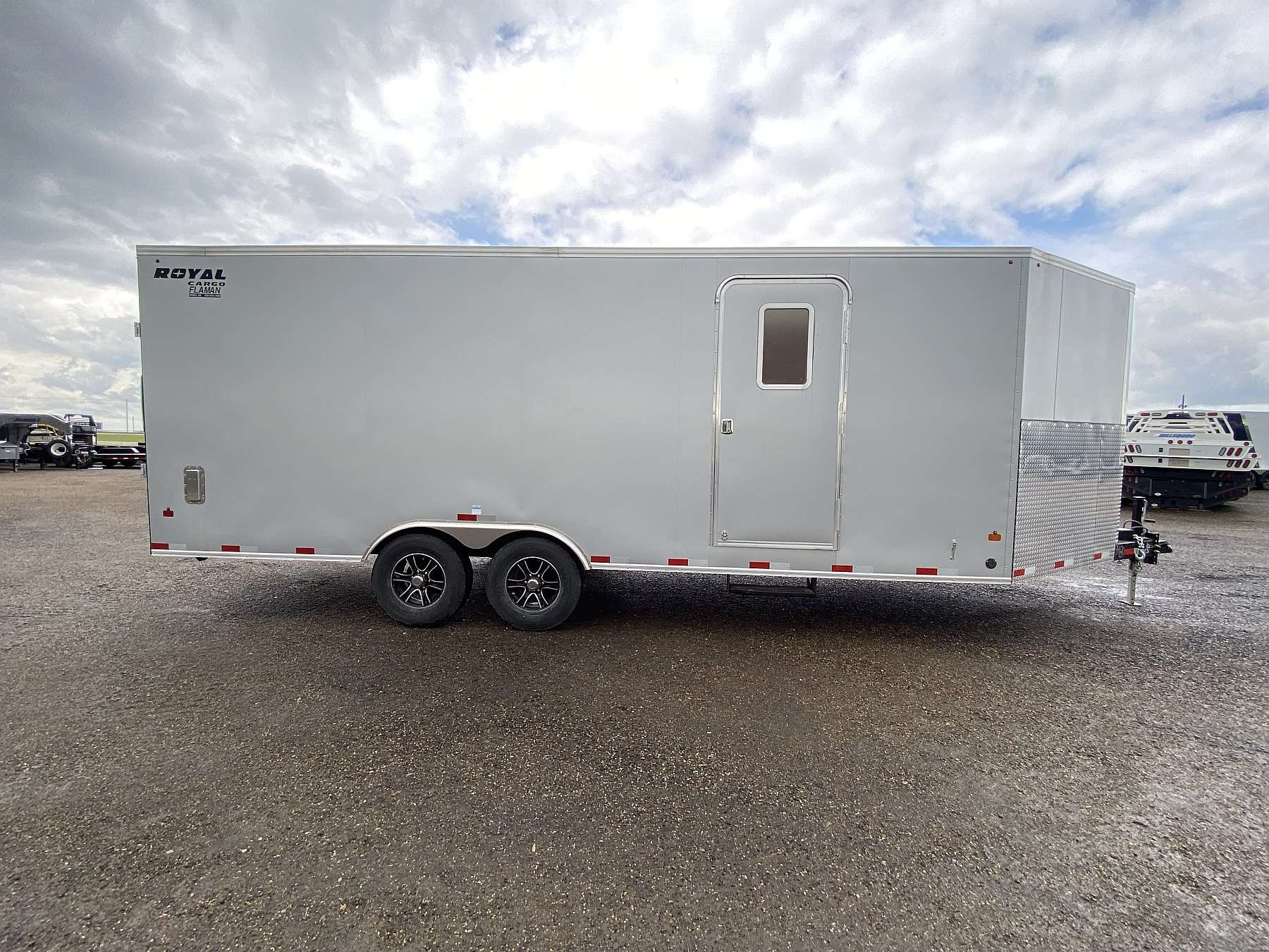 2025 Royal 8'x22' + 4' Enclosed Sled Trailer