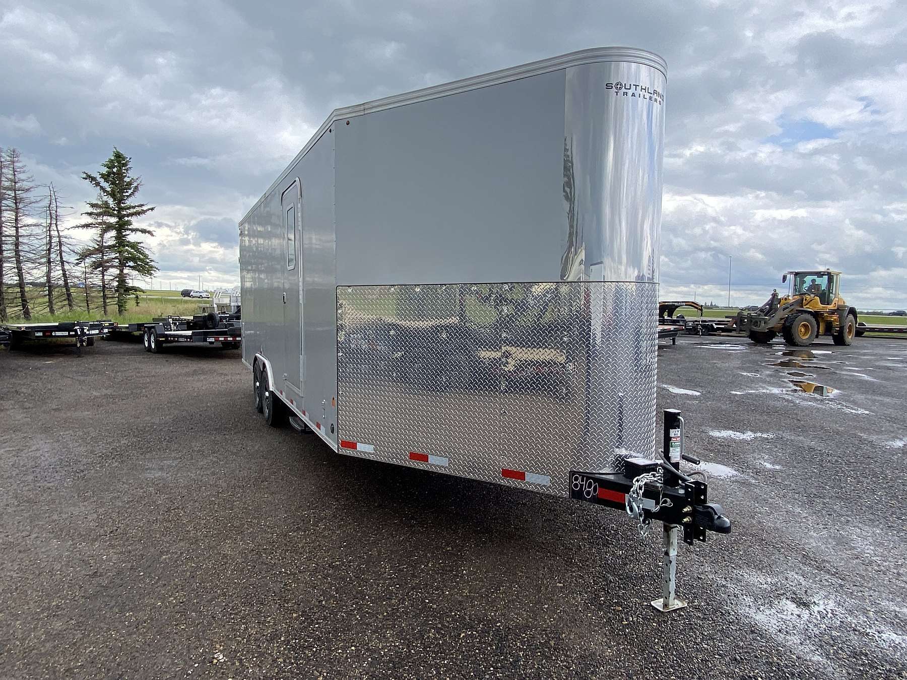 2025 Royal 8'x22' + 4' Enclosed Sled Trailer