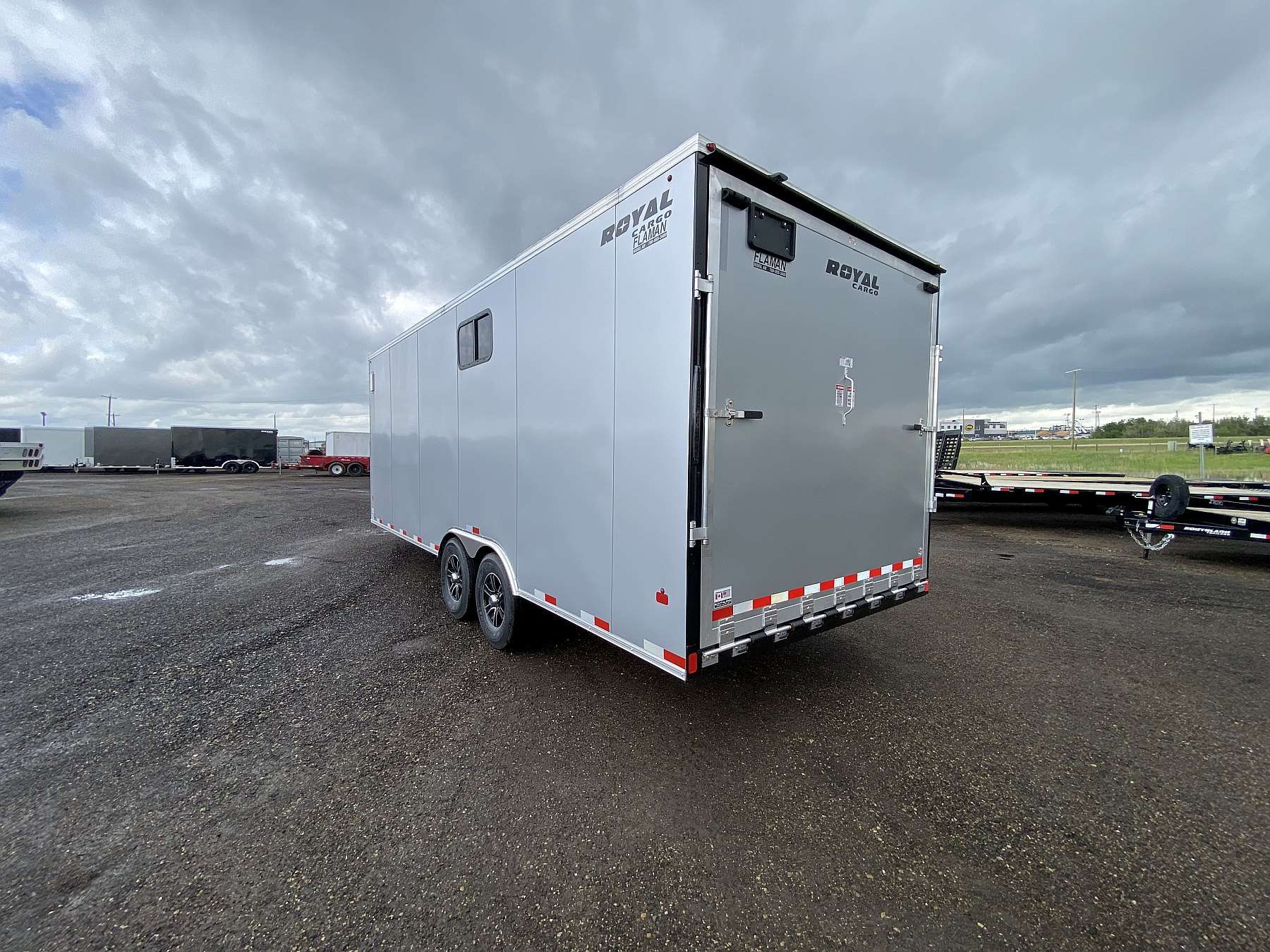 2025 Royal 8'x22' + 4' Enclosed Sled Trailer