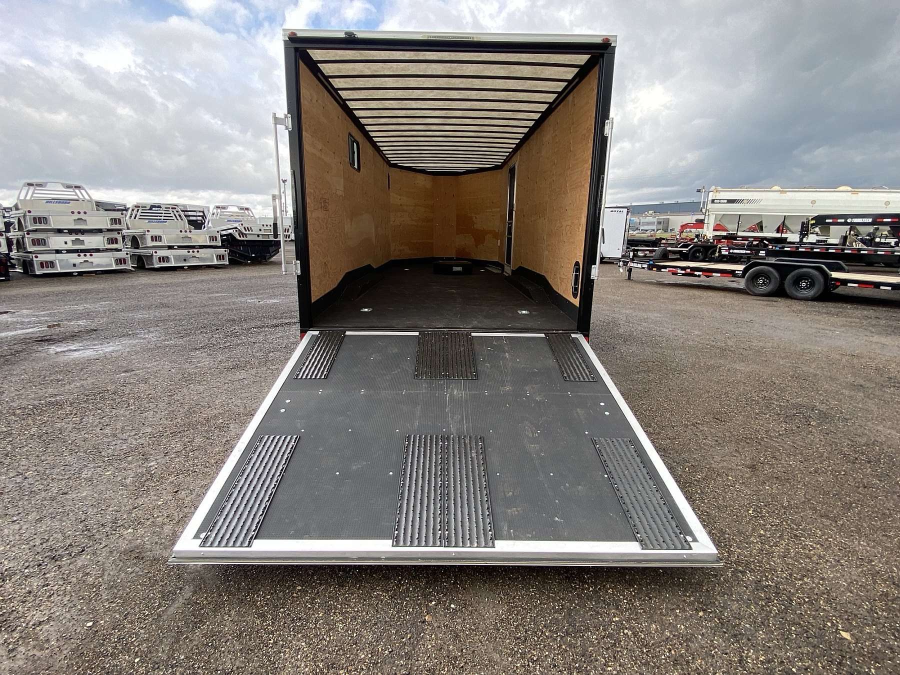 2025 Royal 8'x22' + 4' Enclosed Sled Trailer