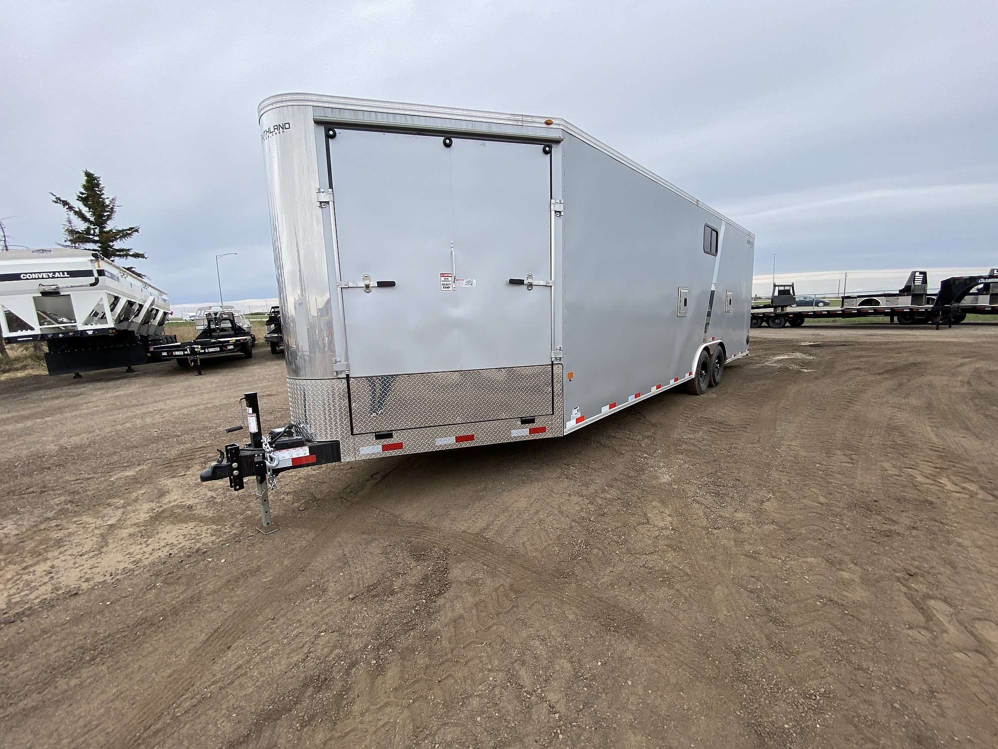 2025 Royal 8'x24' + 4' Enclosed Sled Trailer