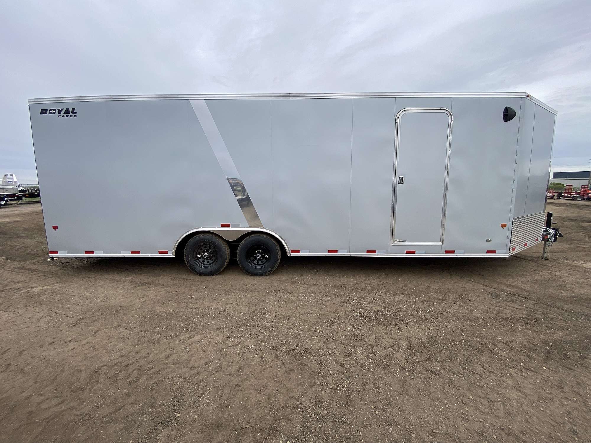 2025 Royal 8'x24' + 4' Enclosed Sled Trailer