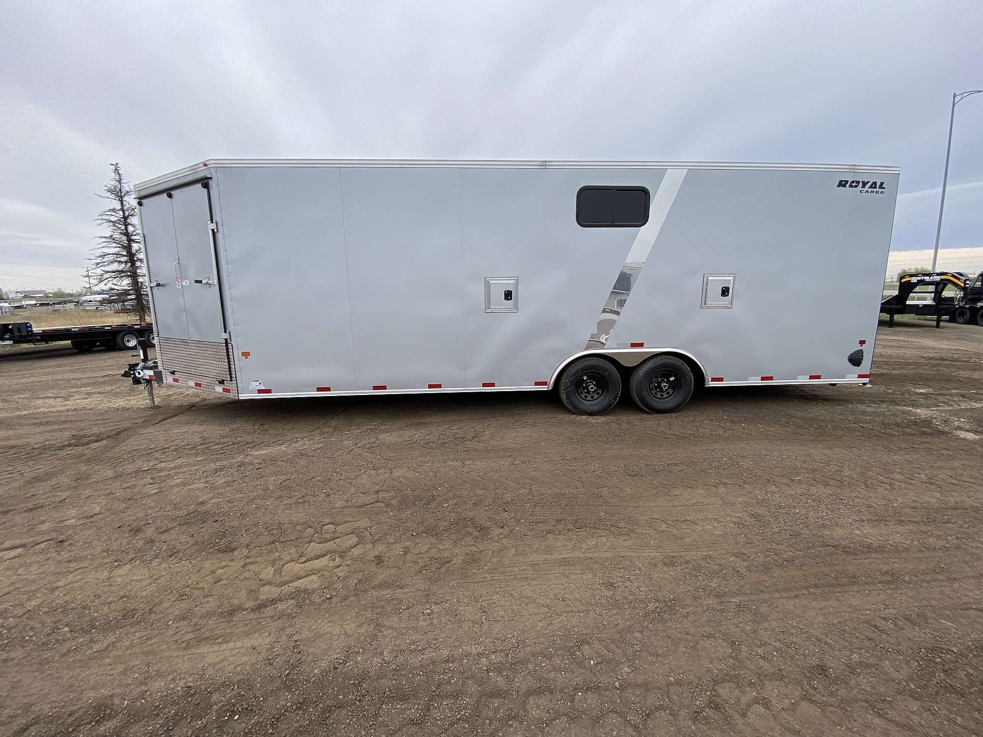 2025 Royal 8'x24' + 4' Enclosed Sled Trailer