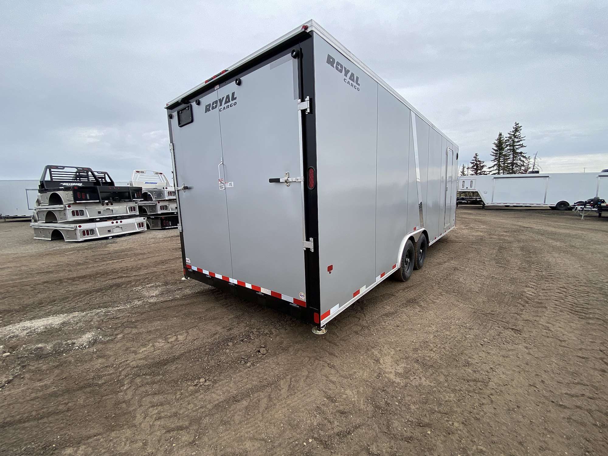 2025 Royal 8'x24' + 4' Enclosed Sled Trailer