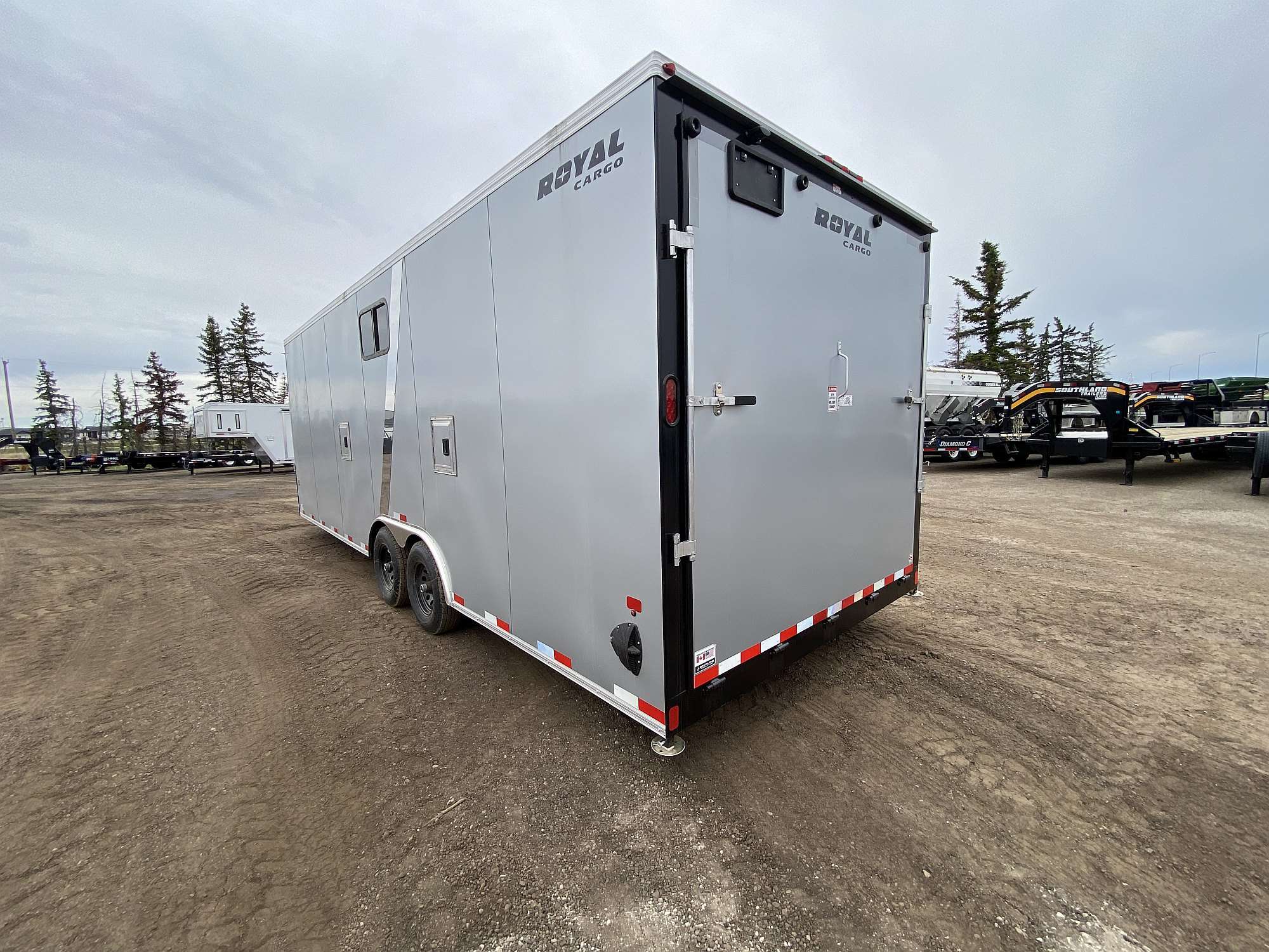 2025 Royal 8'x24' + 4' Enclosed Sled Trailer