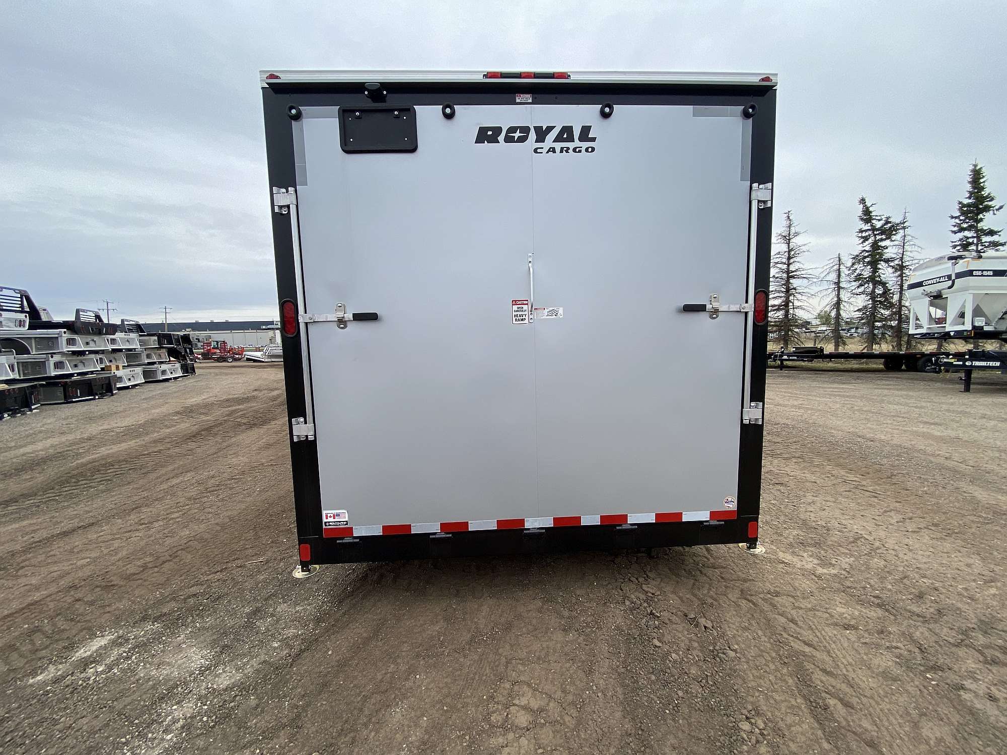2025 Royal 8'x24' + 4' Enclosed Sled Trailer