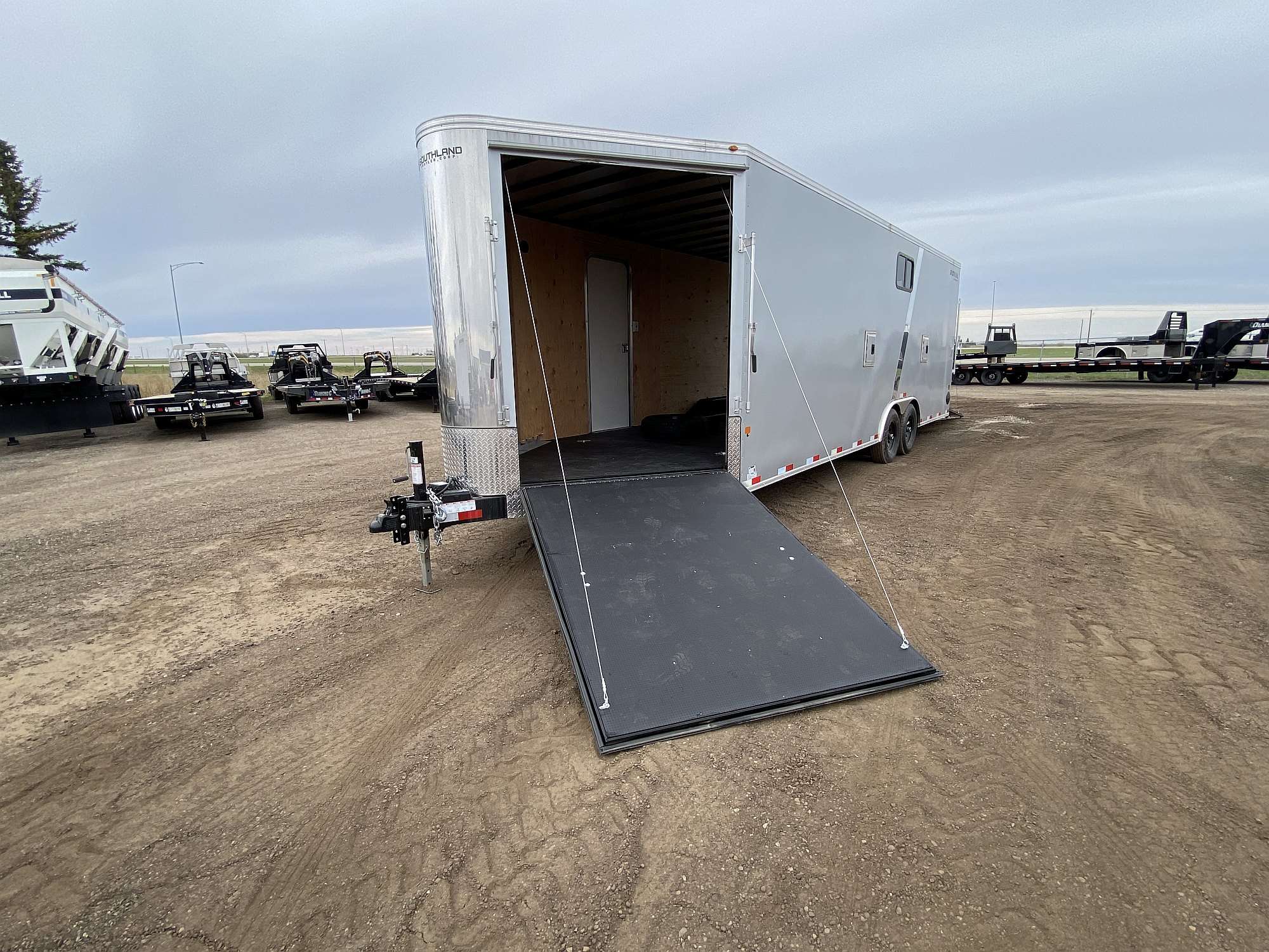2025 Royal 8'x24' + 4' Enclosed Sled Trailer