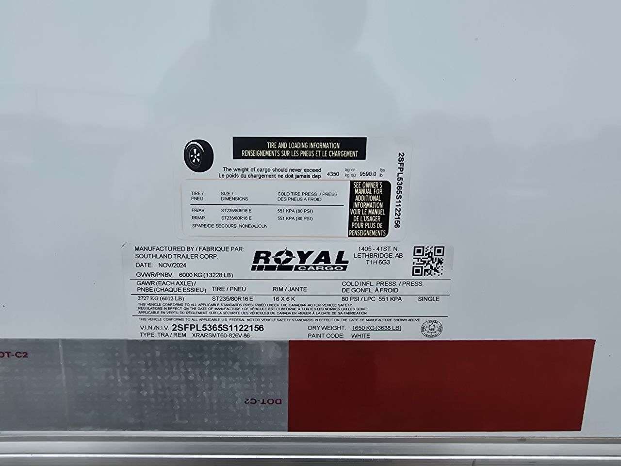 2025 Royal XR 8'6" x 22' + V-Nose Toy Hauler