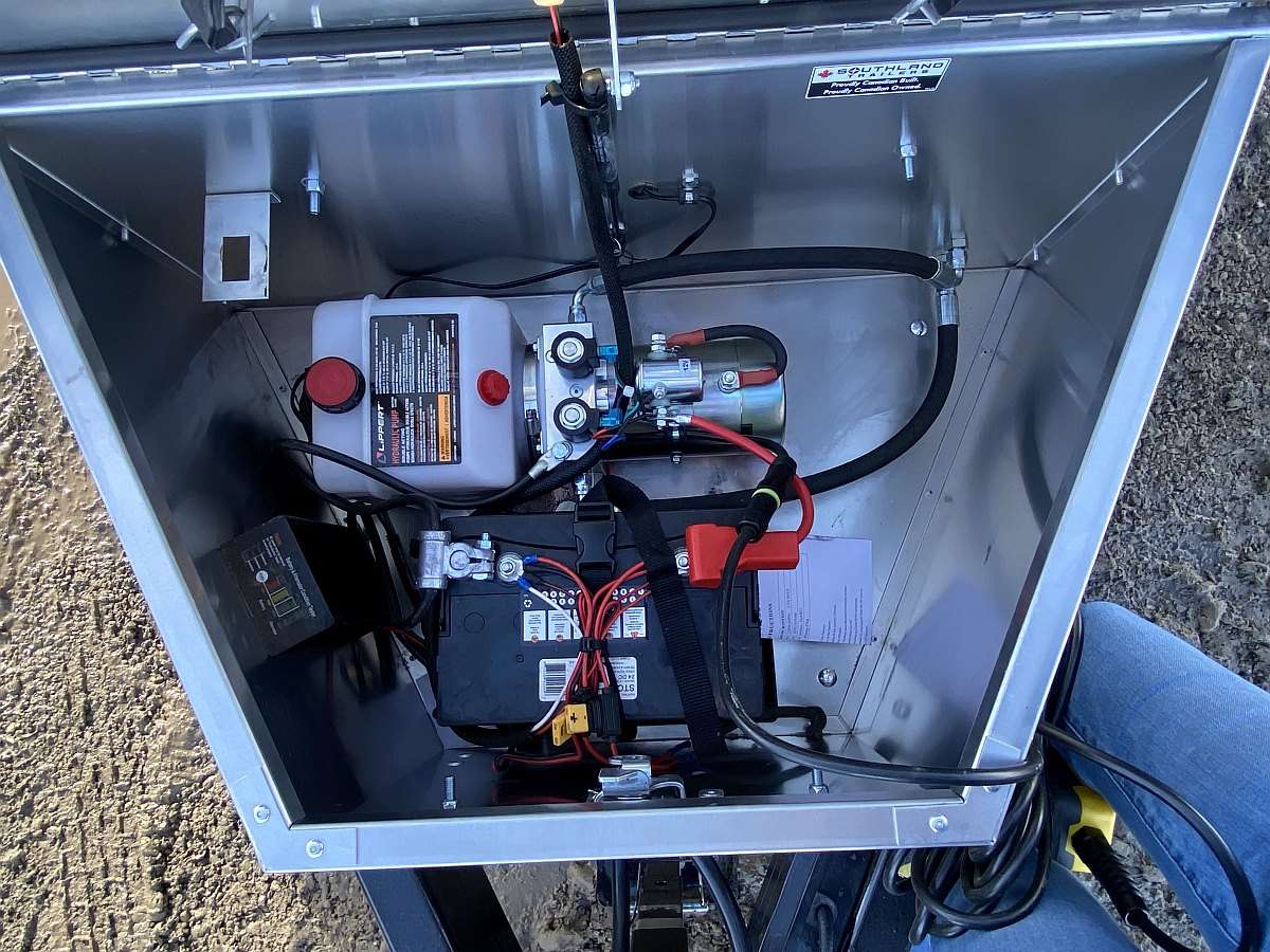 2025 Southland 6'x12' -14K Dump Trailer