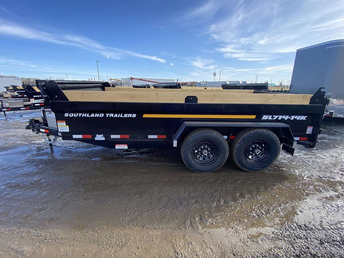 2025 Southland 7'x14' -14K Dump Trailer
