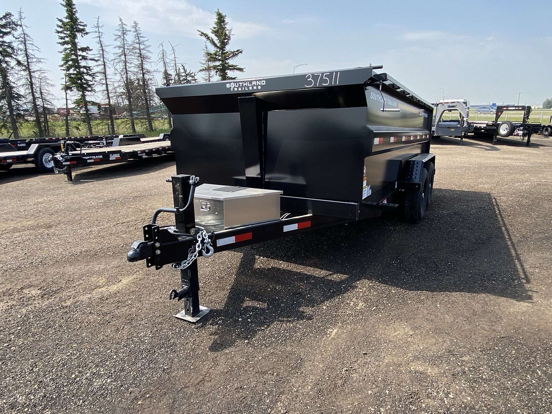 2025 Southland 7'x14'- 14K High Side Dump Trailer
