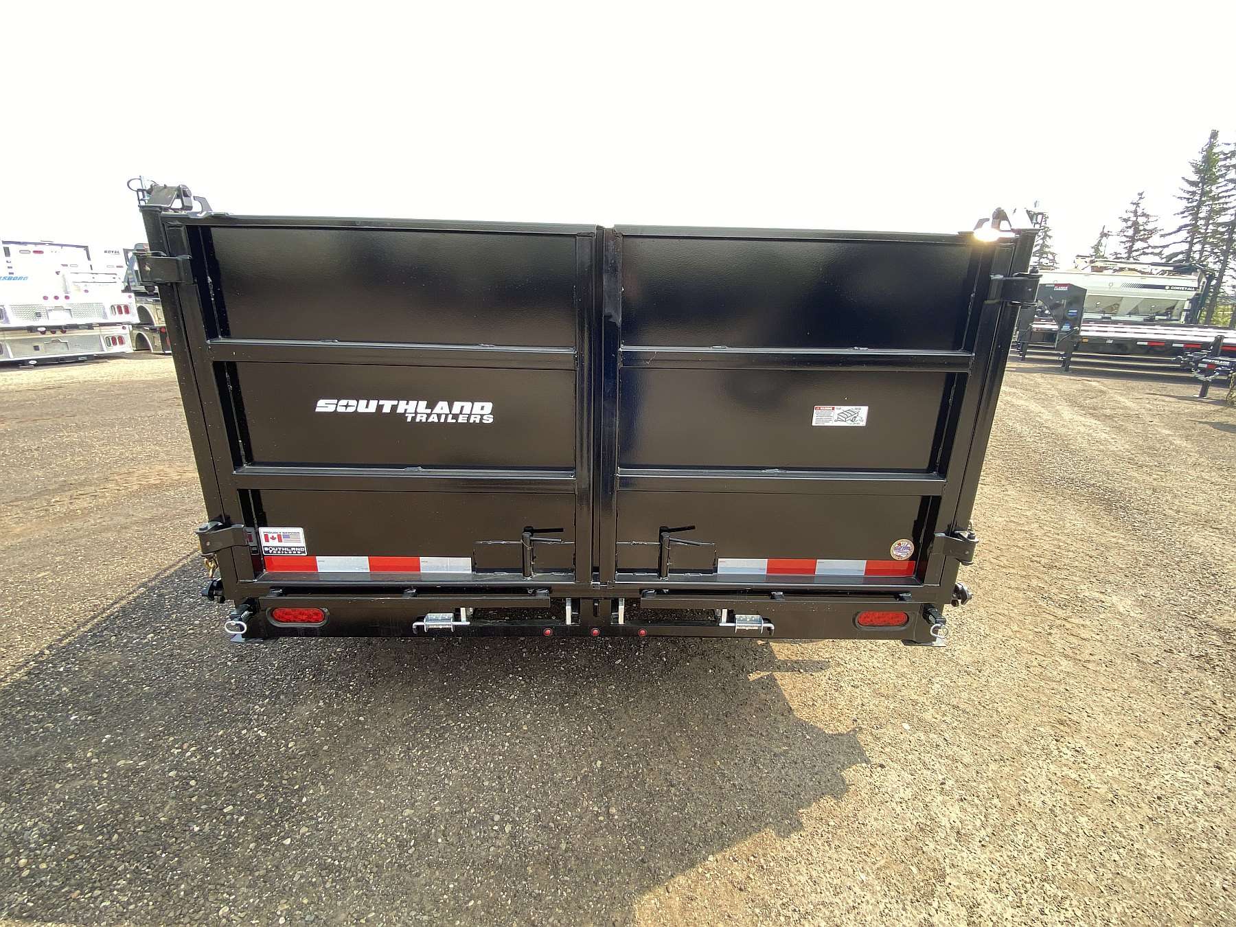 2025 Southland 7'x14'- 14K High Side Dump Trailer