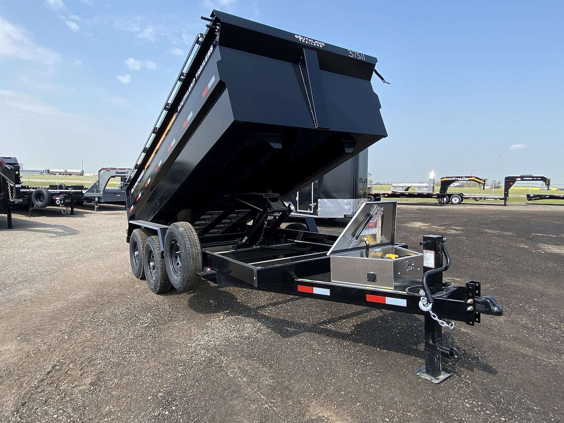 2025 Southland 7'x14'- 14K High Side Dump Trailer