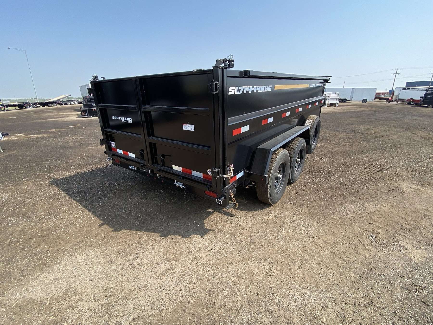 2025 Southland 7'x14'- 14K High Side Dump Trailer