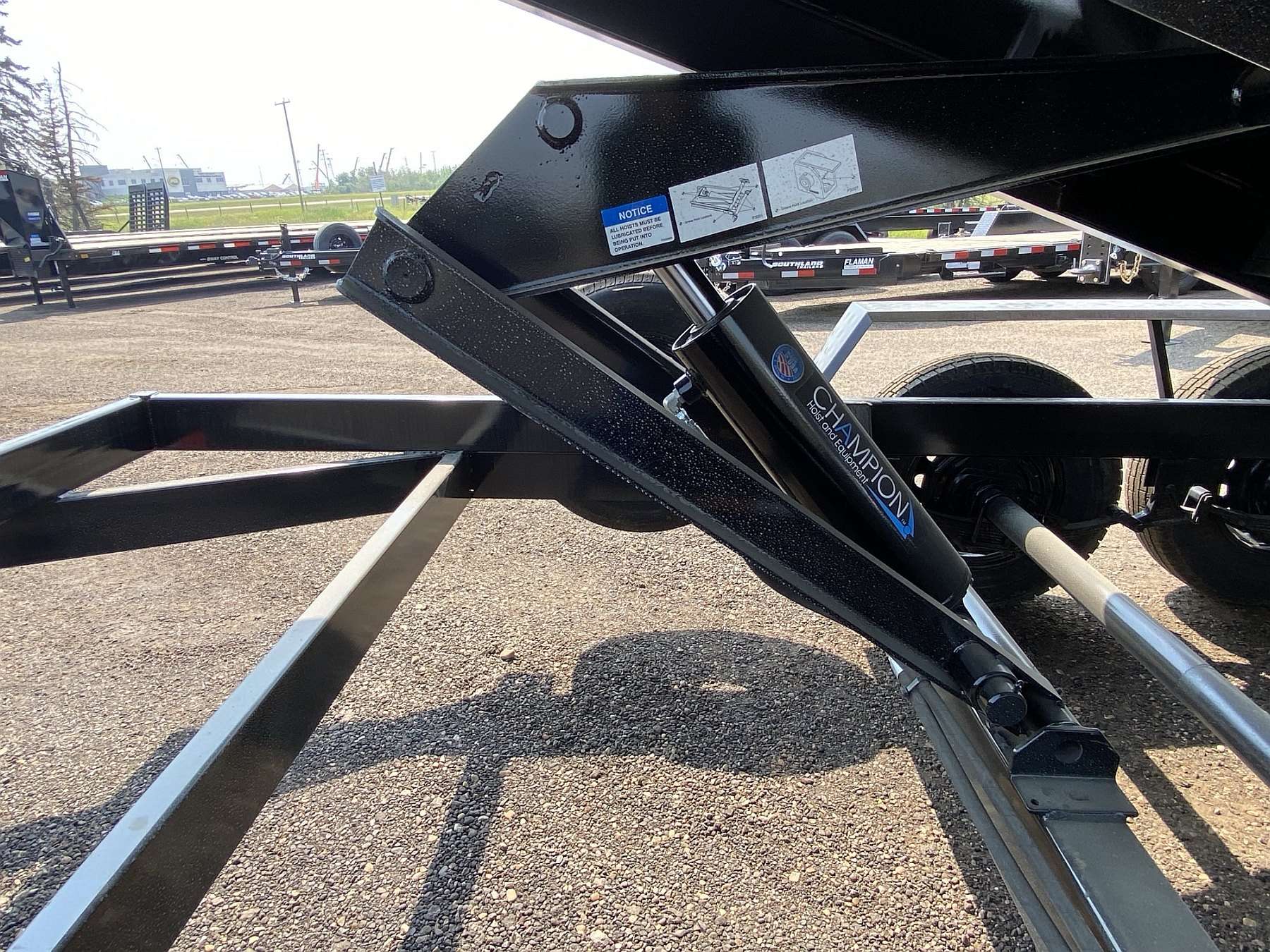 2025 Southland 7'x14'- 14K High Side Dump Trailer