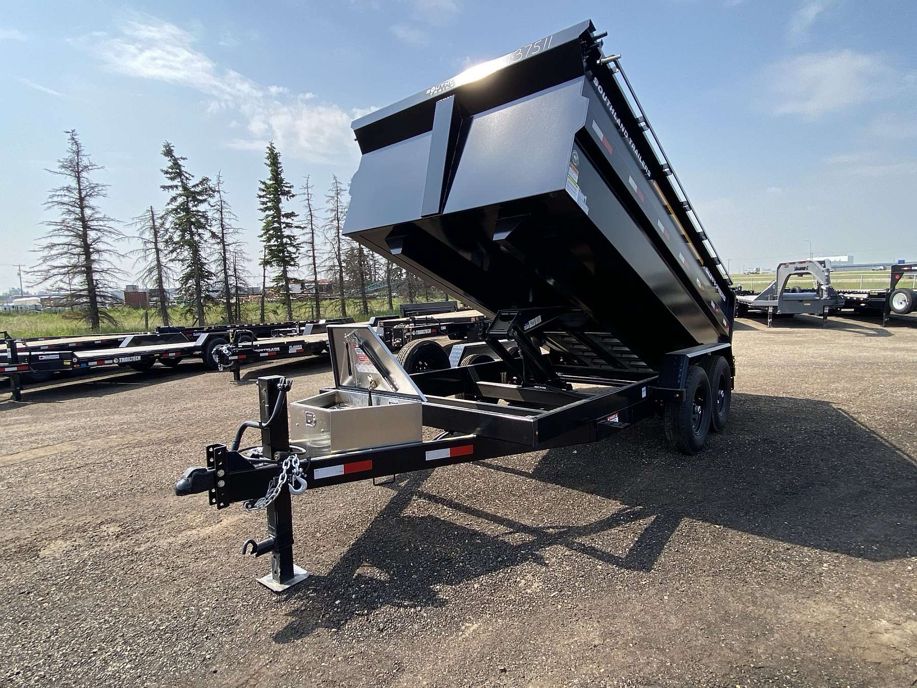 2025 Southland 7'x14'- 14K High Side Dump Trailer