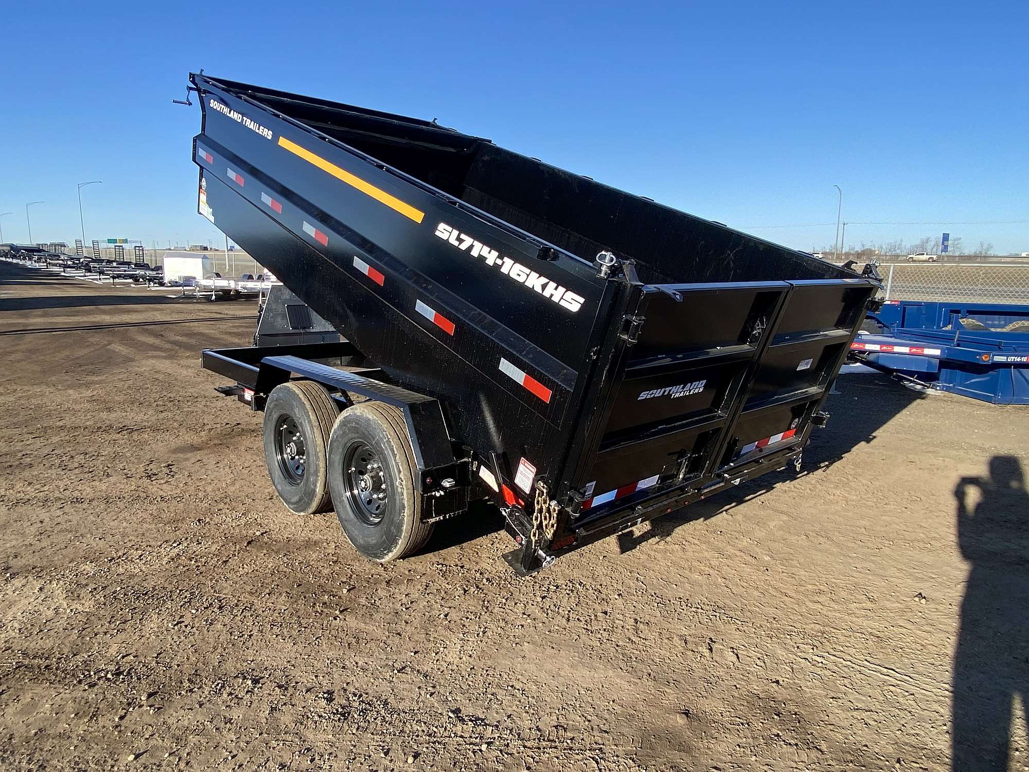 2025 Southland 7'x14' - 16K High Side Dump Trailer