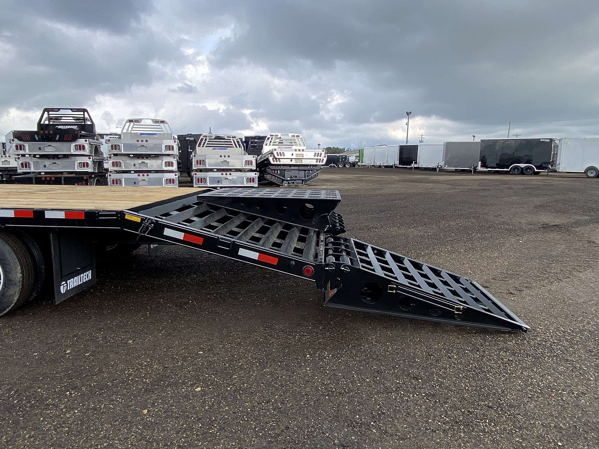 2025 Trailtech 25' Industrial Series Flat Deck Trailer