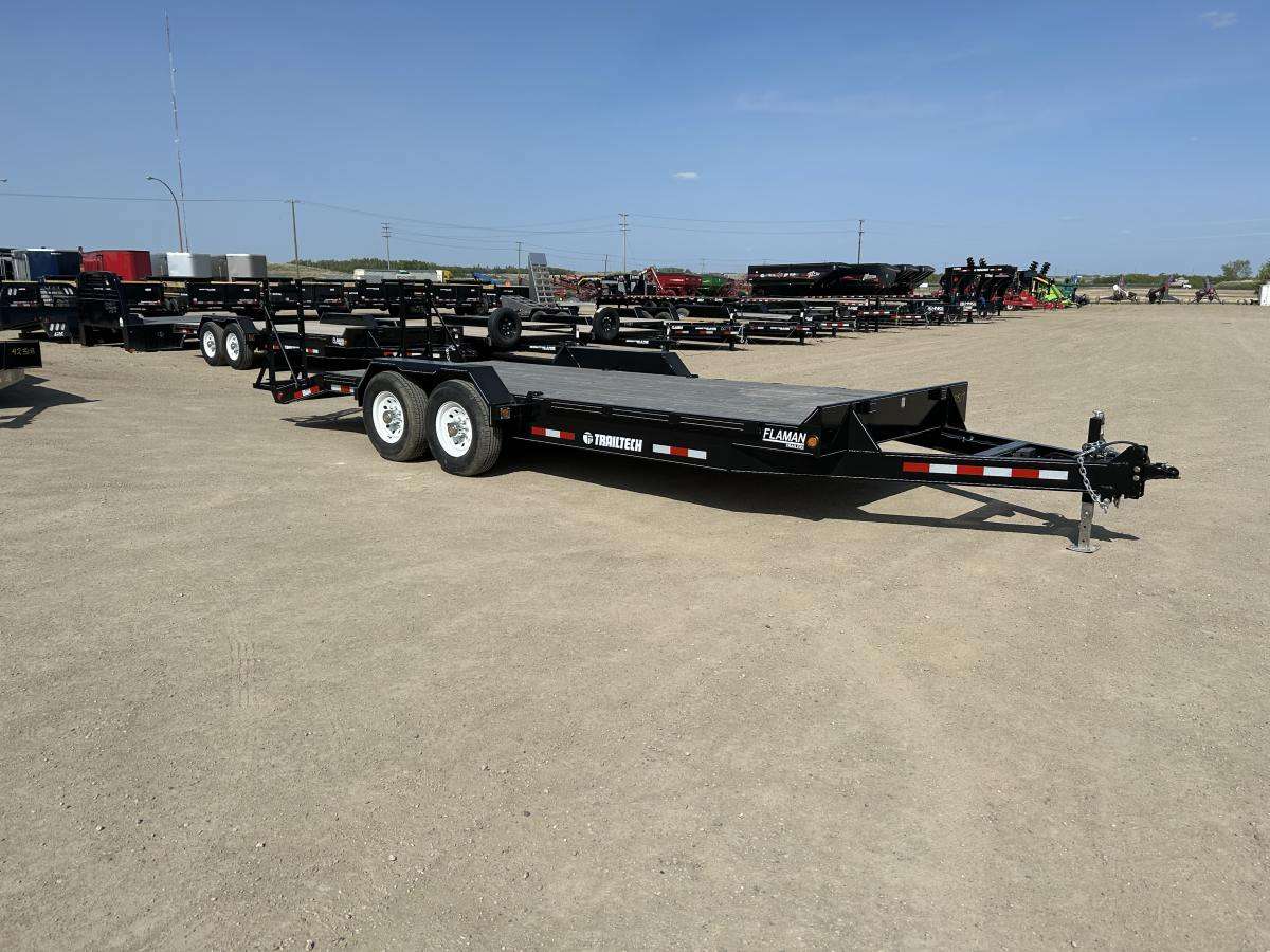 2025 Trailtech CELR 8'6" x 20' Beavertail Flat Deck