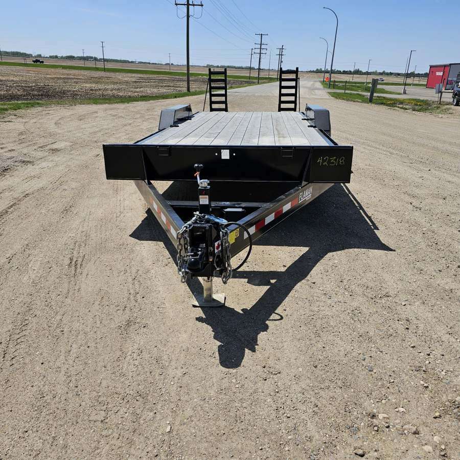 2025 Trailtech CELR 8'6" x 20' Beavertail Flat Deck