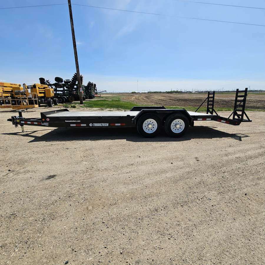 2025 Trailtech CELR 8'6" x 20' Beavertail Flat Deck