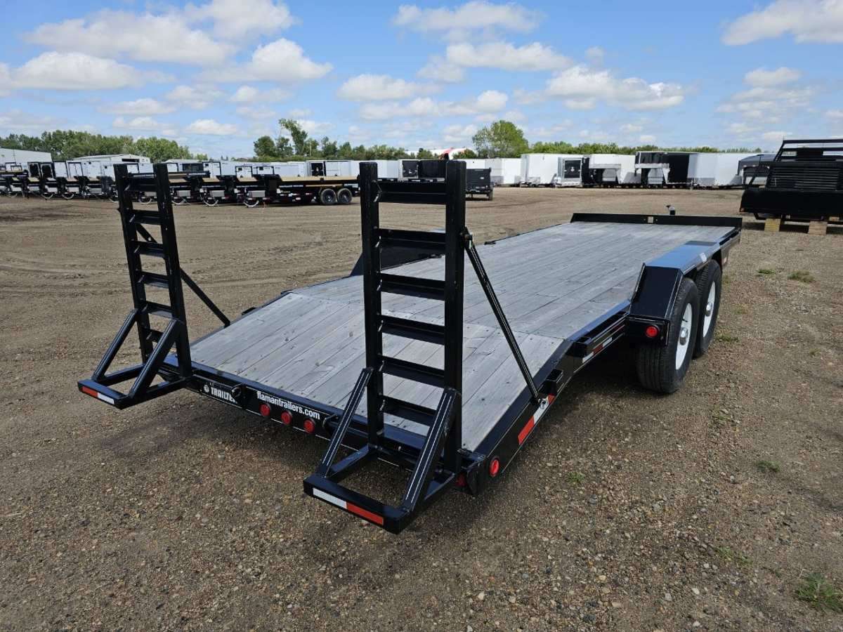 2025 Trailtech CELR 8'6" x 20' Beavertail Flat Deck