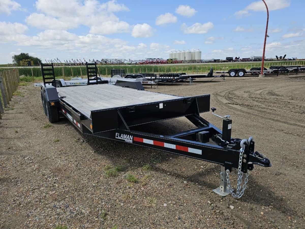 2025 Trailtech CELR 8'6" x 20' Beavertail Flat Deck