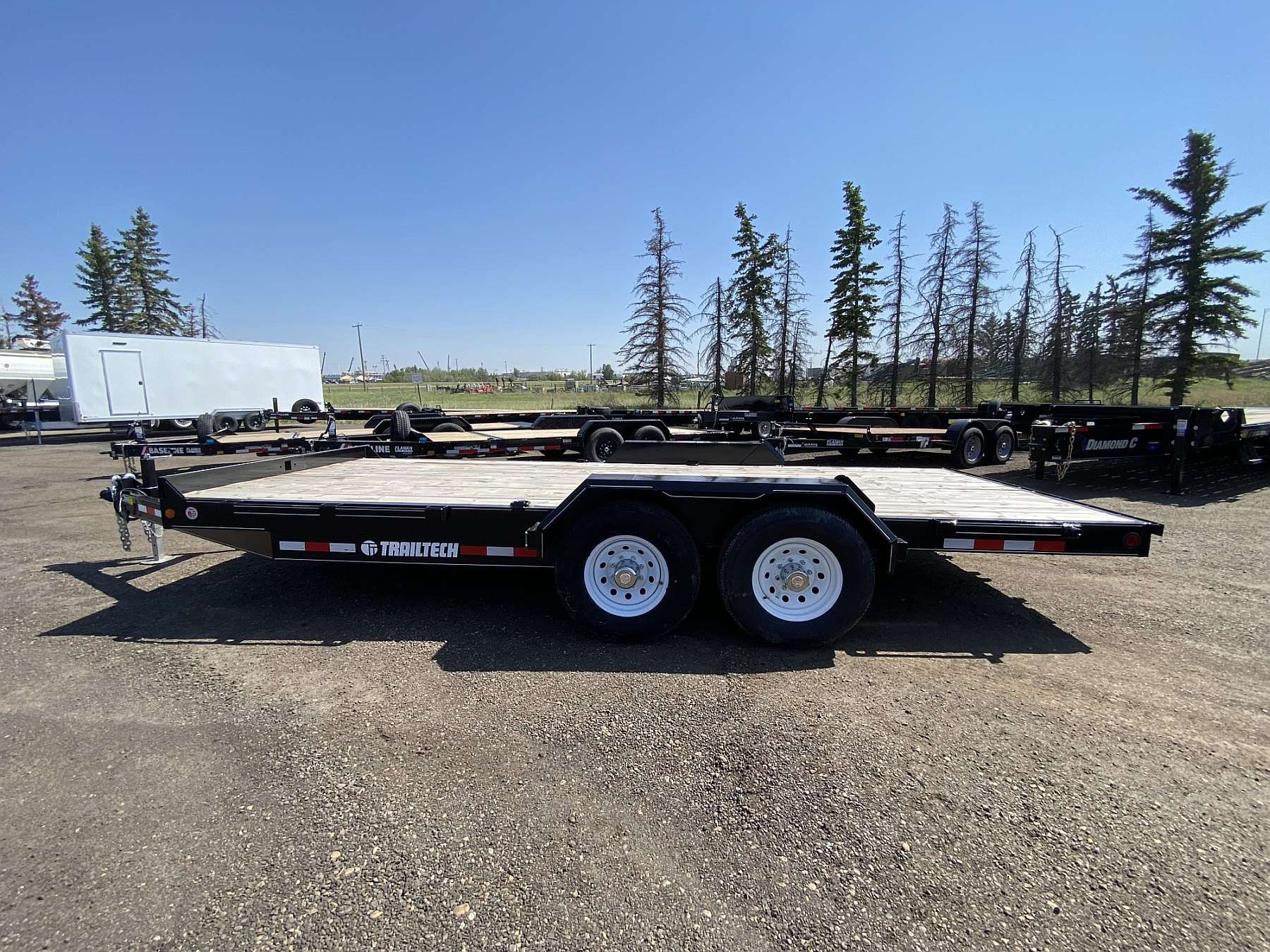 2025 Trailtech CELR270 Flatdeck Trailer - 18'