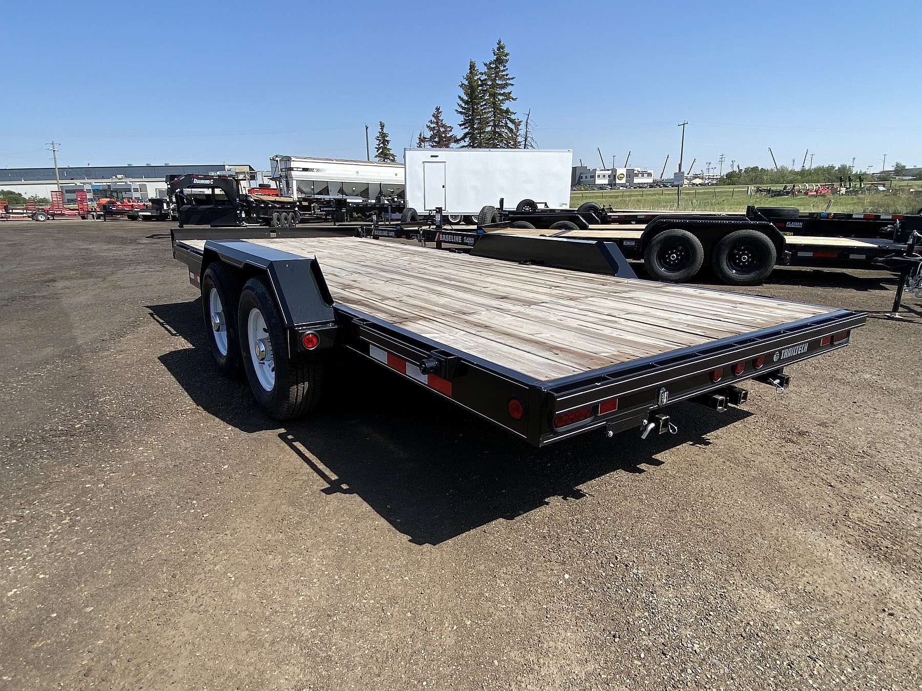 2025 Trailtech CELR270 Flatdeck Trailer - 18'