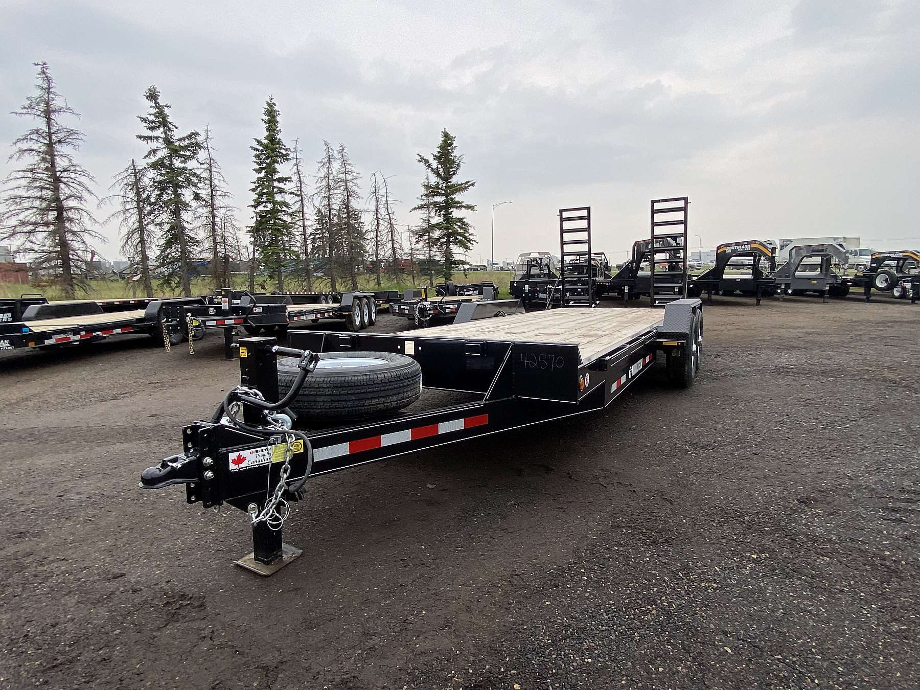 2025 Trailtech CELR270 Flatdeck Trailer - 20'