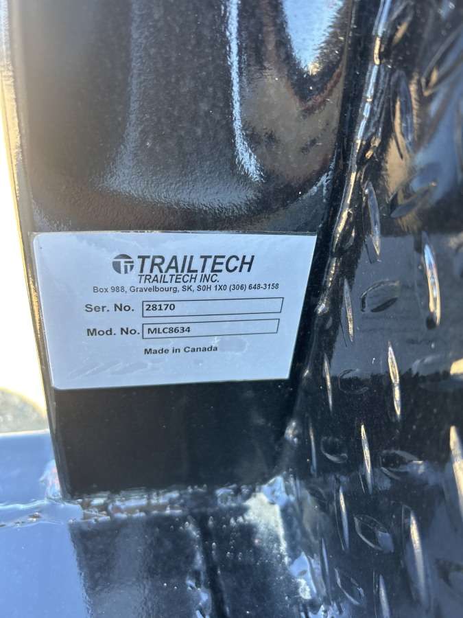 2025 Trailtech MLC 8'6" Truck Deck